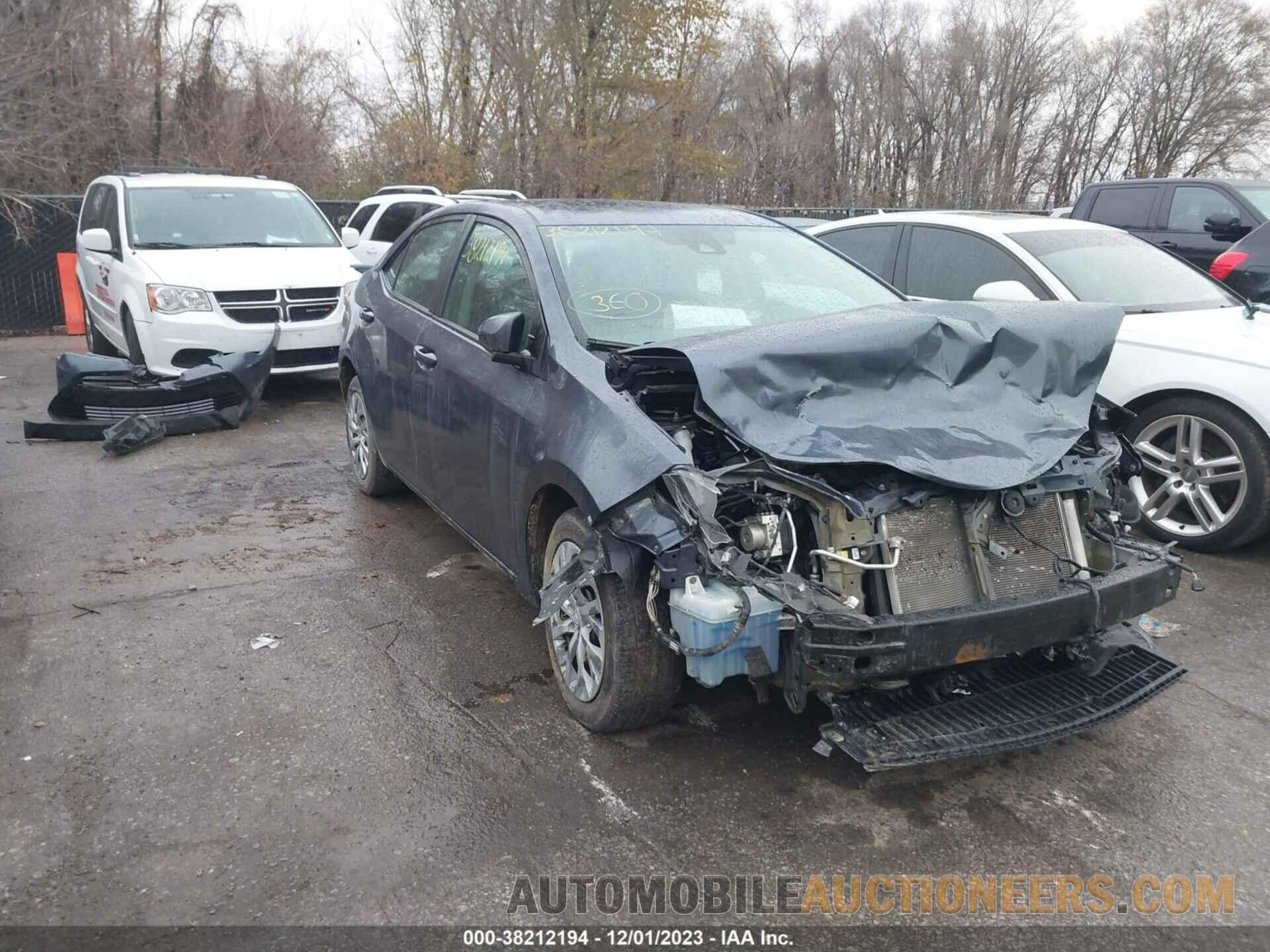 5YFBURHE9KP921000 TOYOTA COROLLA 2019