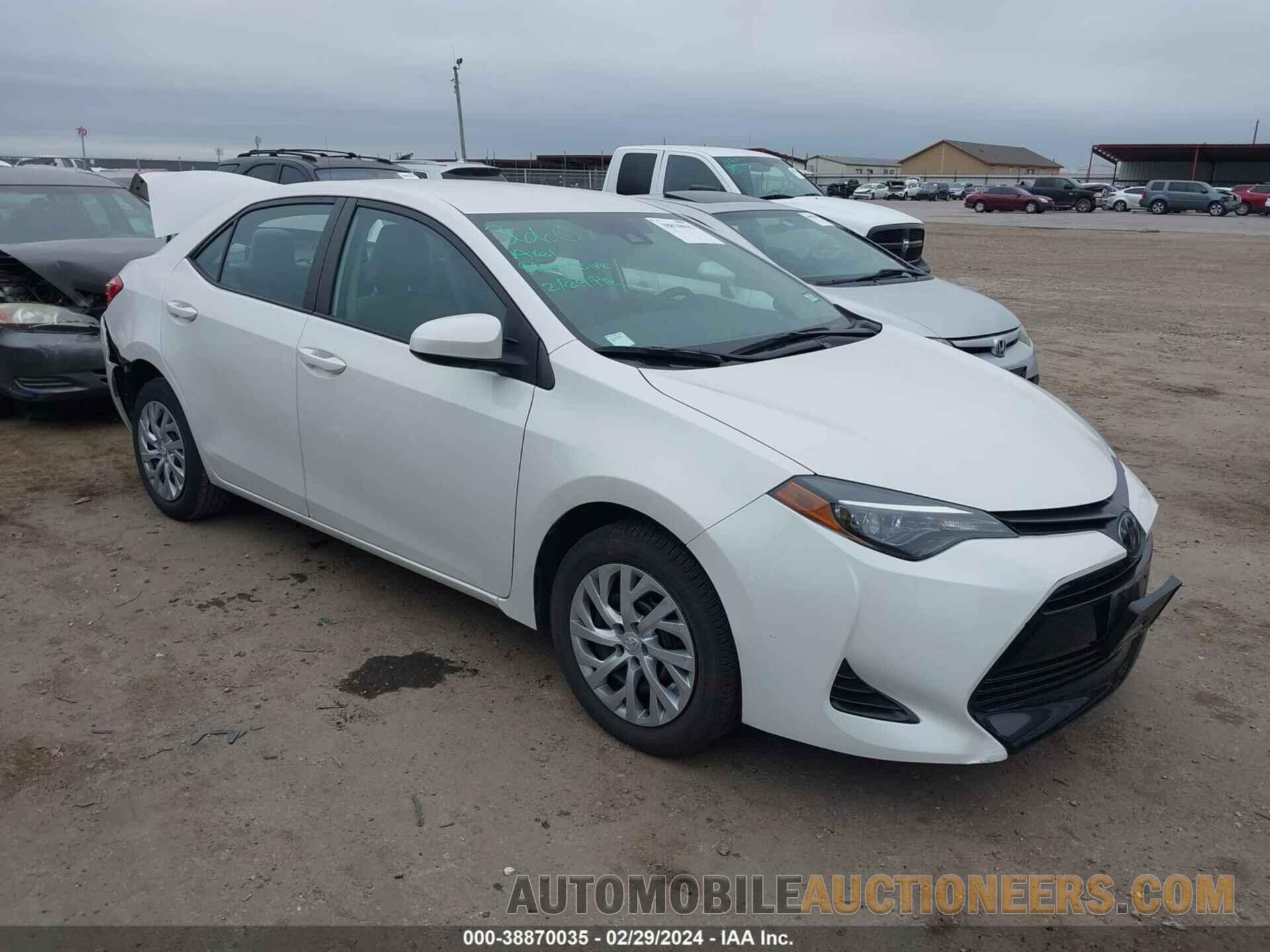 5YFBURHE9KP921210 TOYOTA COROLLA 2019