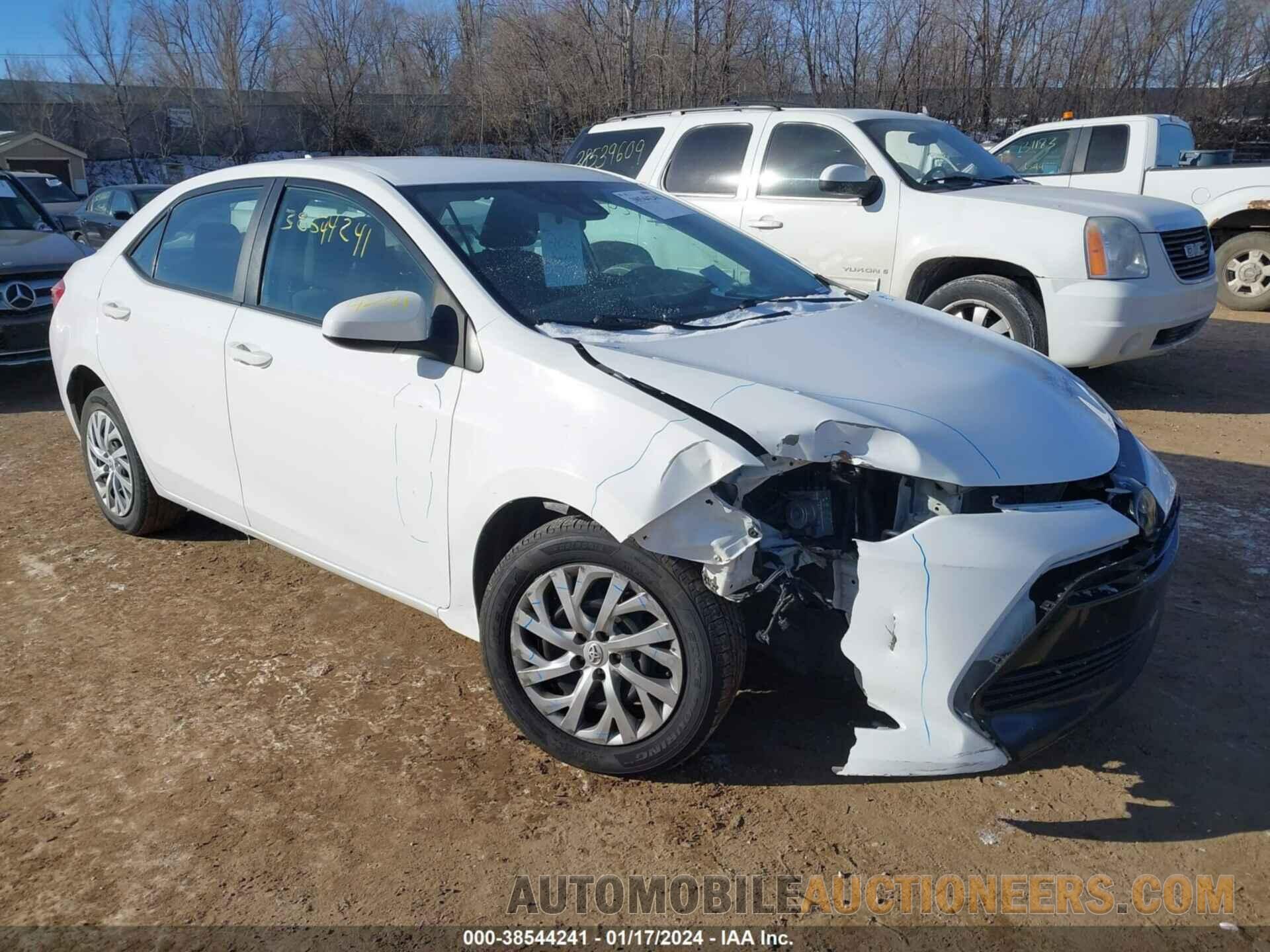 5YFBURHE9KP922289 TOYOTA COROLLA 2019