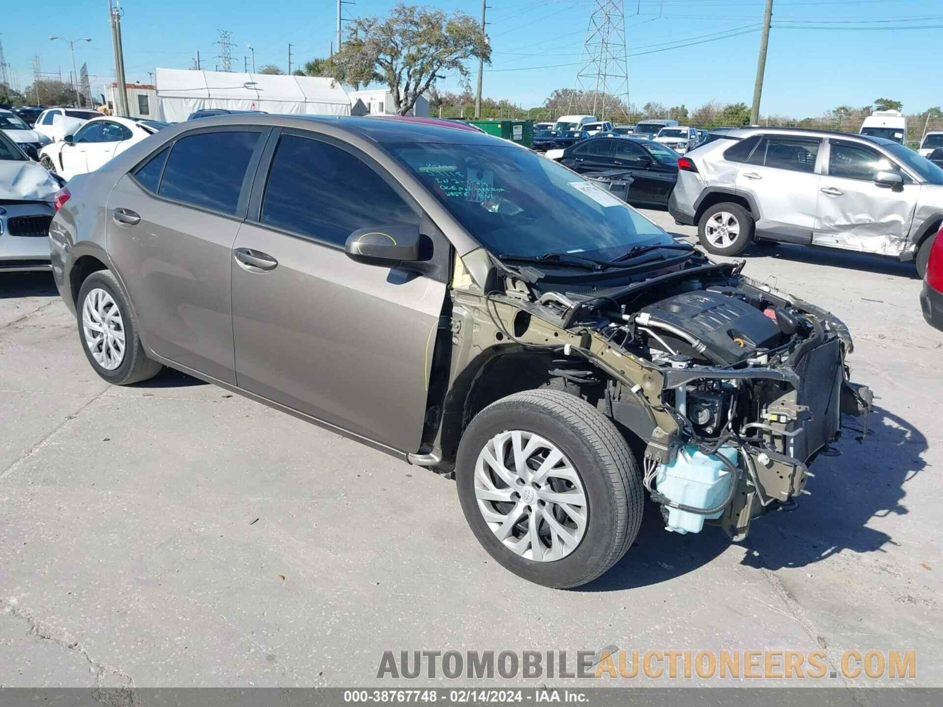 5YFBURHE9KP929789 TOYOTA COROLLA 2019