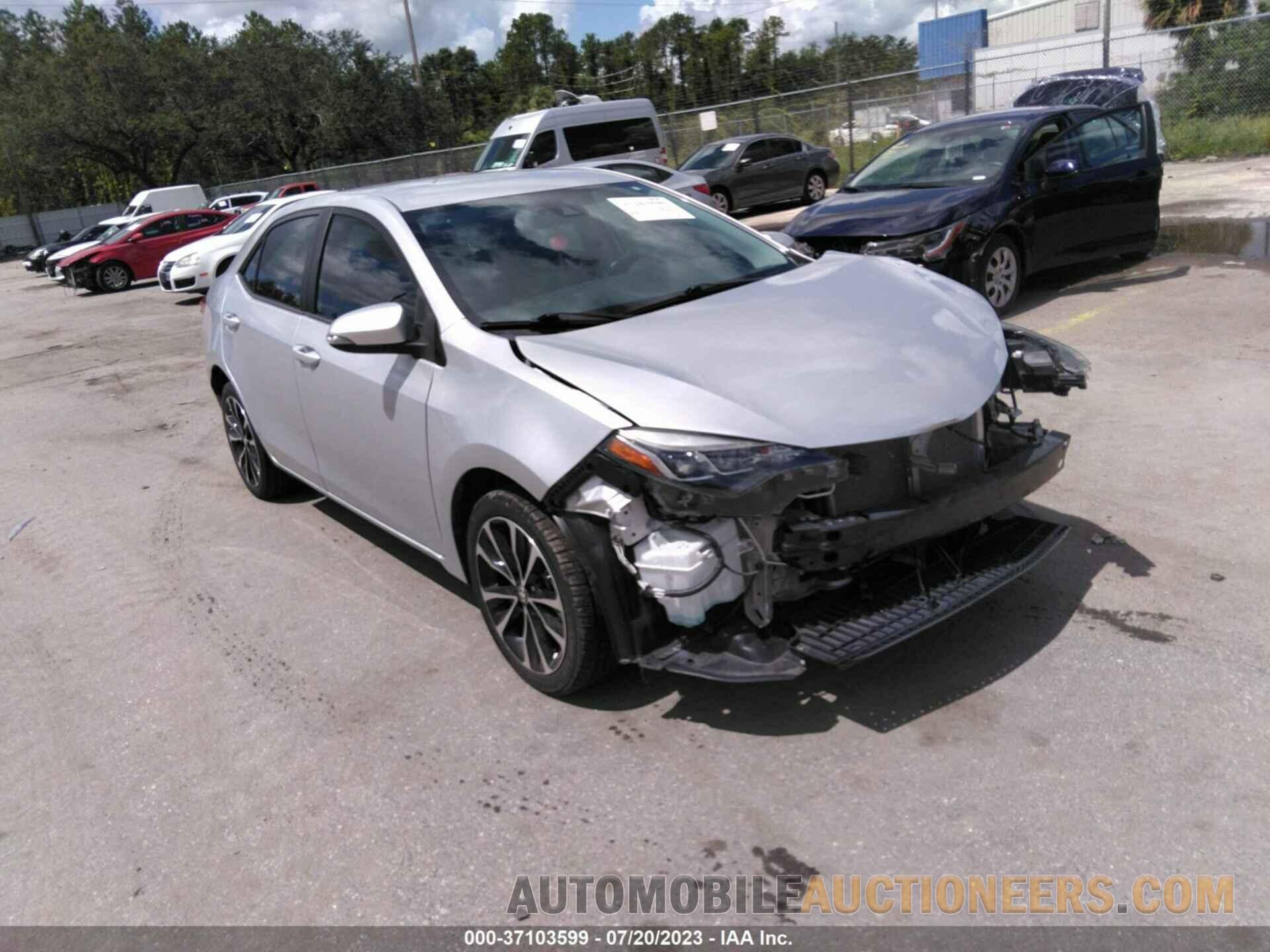 5YFBURHE9KP942896 TOYOTA COROLLA 2019