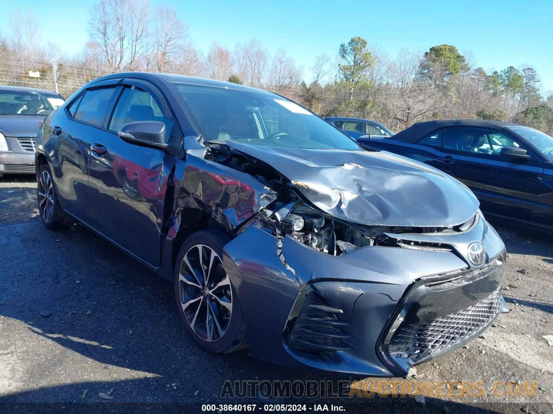 5YFBURHE9KP949007 TOYOTA COROLLA 2019