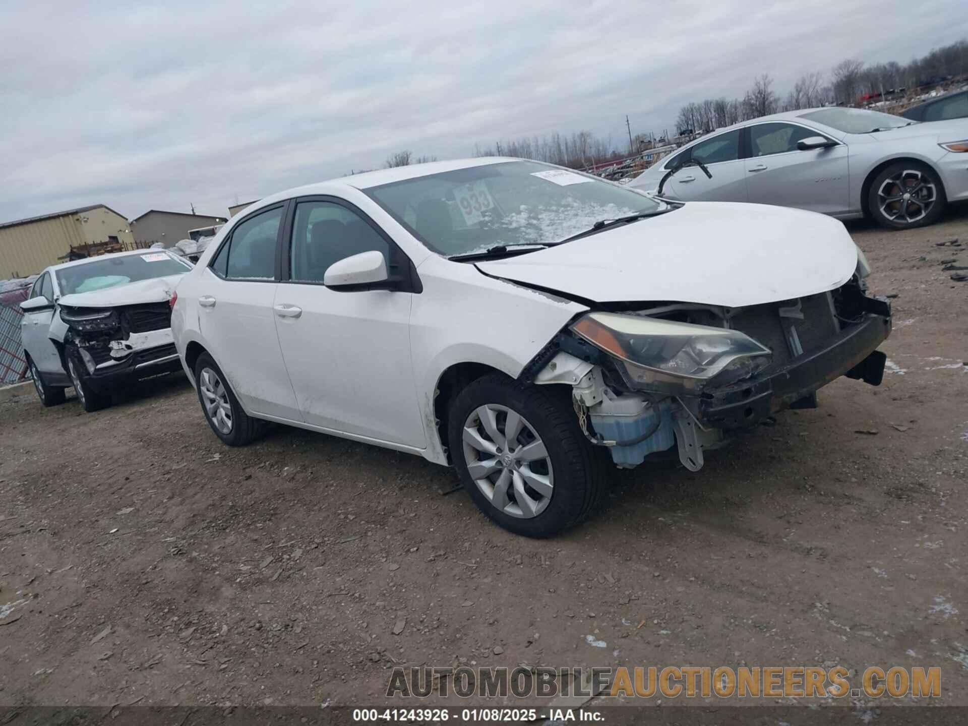 5YFBURHEXEP092118 TOYOTA COROLLA 2014