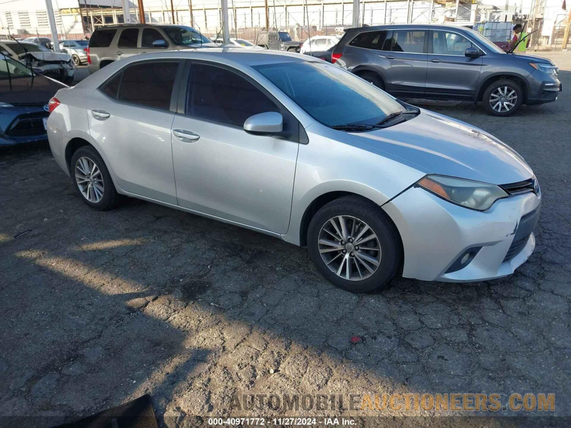 5YFBURHEXEP116188 TOYOTA COROLLA 2014