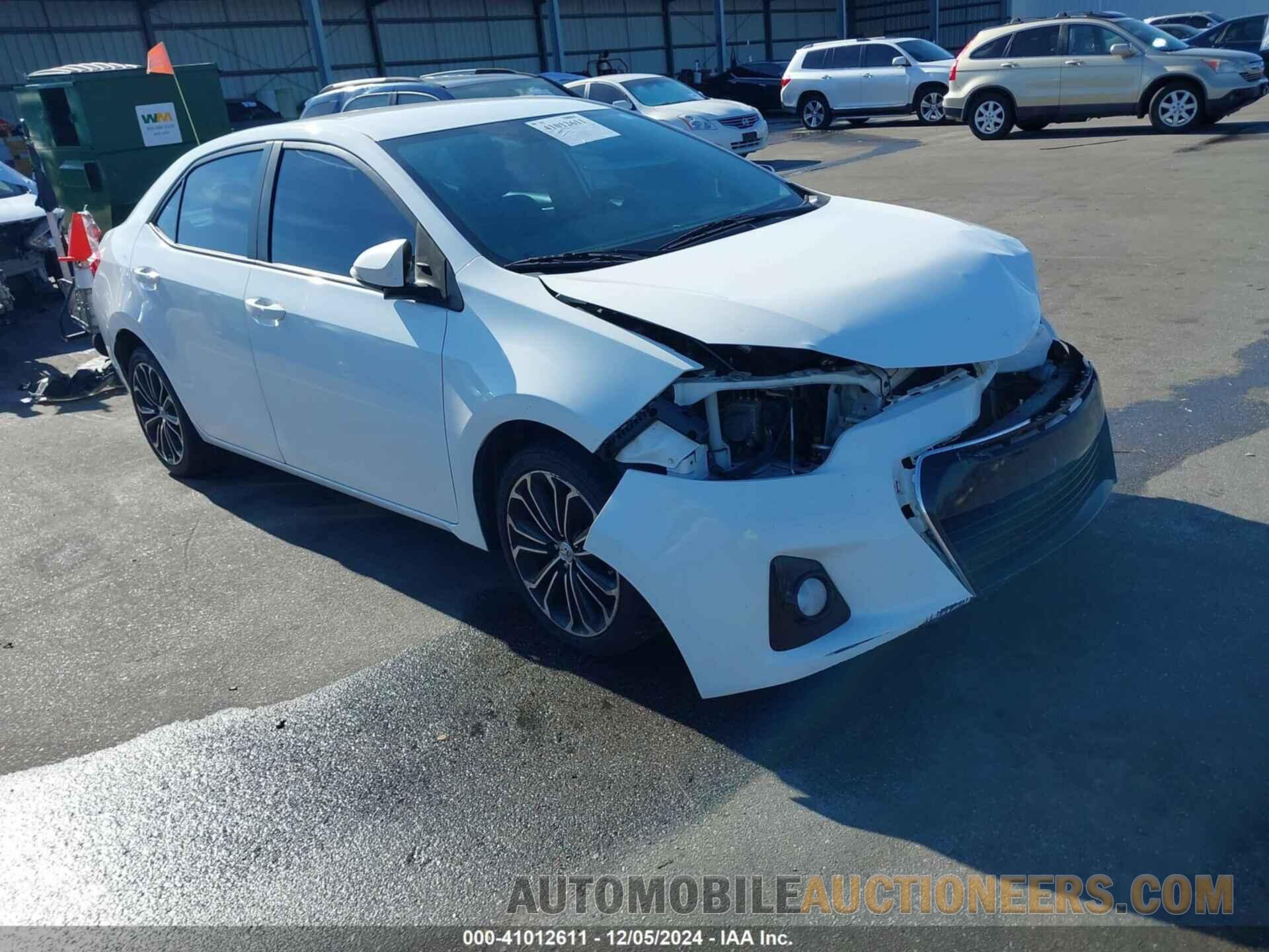 5YFBURHEXEP122038 TOYOTA COROLLA 2014