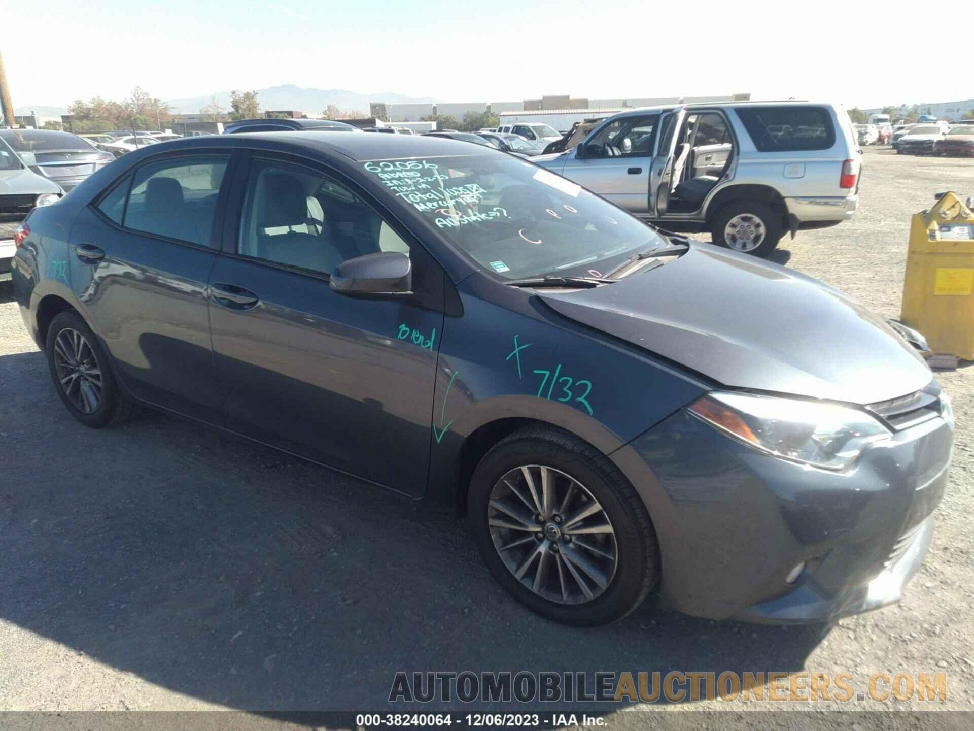 5YFBURHEXFP181222 TOYOTA COROLLA 2015