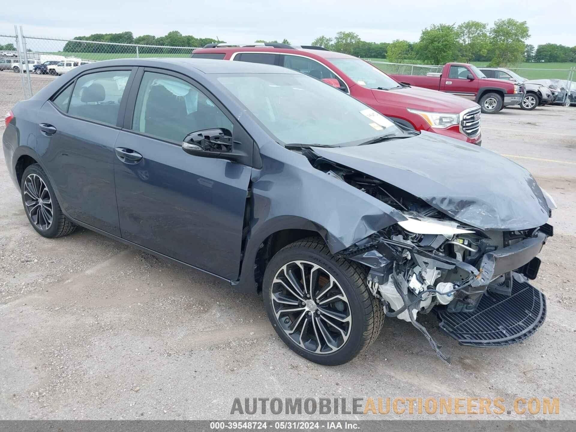 5YFBURHEXFP186243 TOYOTA COROLLA 2015