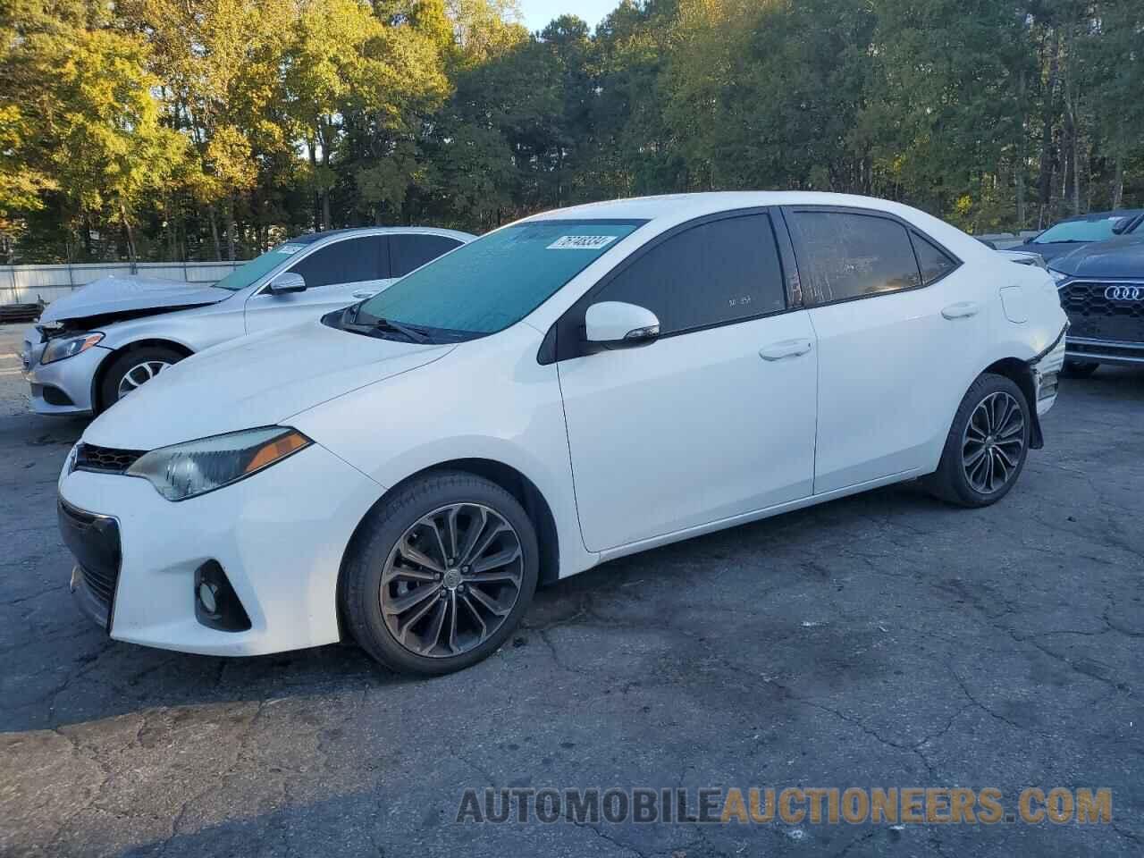 5YFBURHEXFP186632 TOYOTA COROLLA 2015