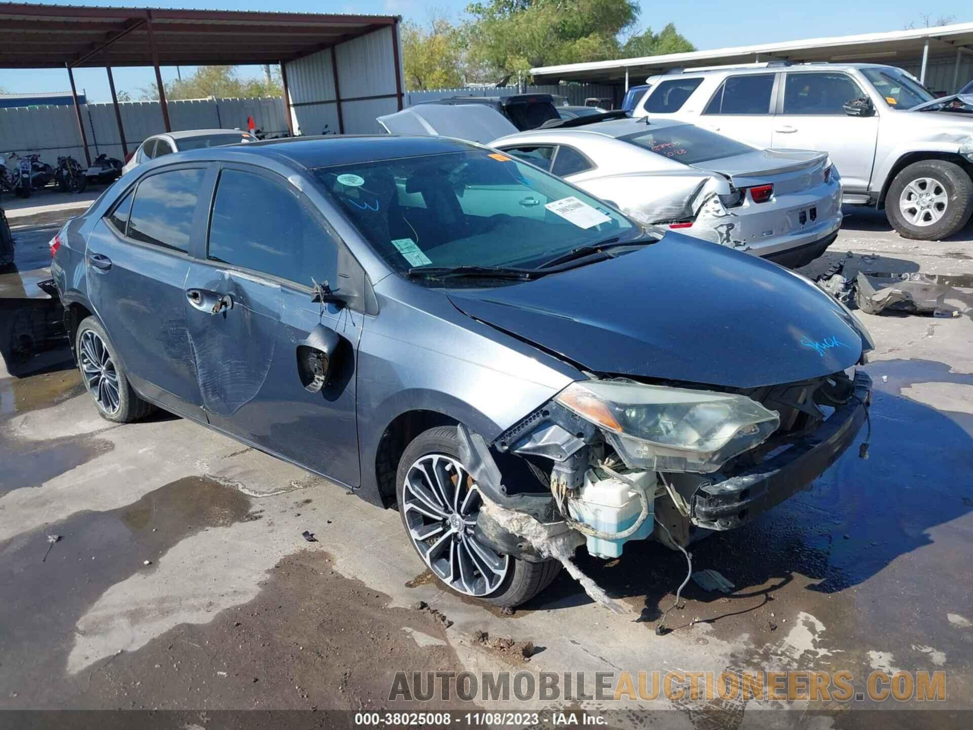 5YFBURHEXFP187389 TOYOTA COROLLA 2015