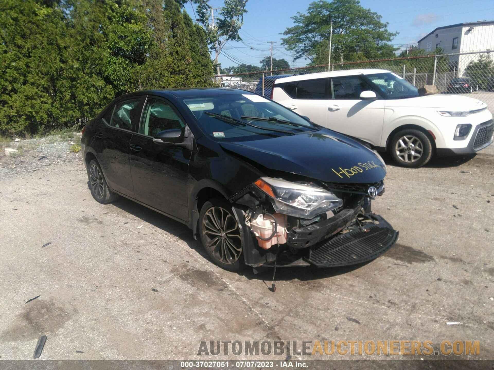 5YFBURHEXFP189742 TOYOTA COROLLA 2015