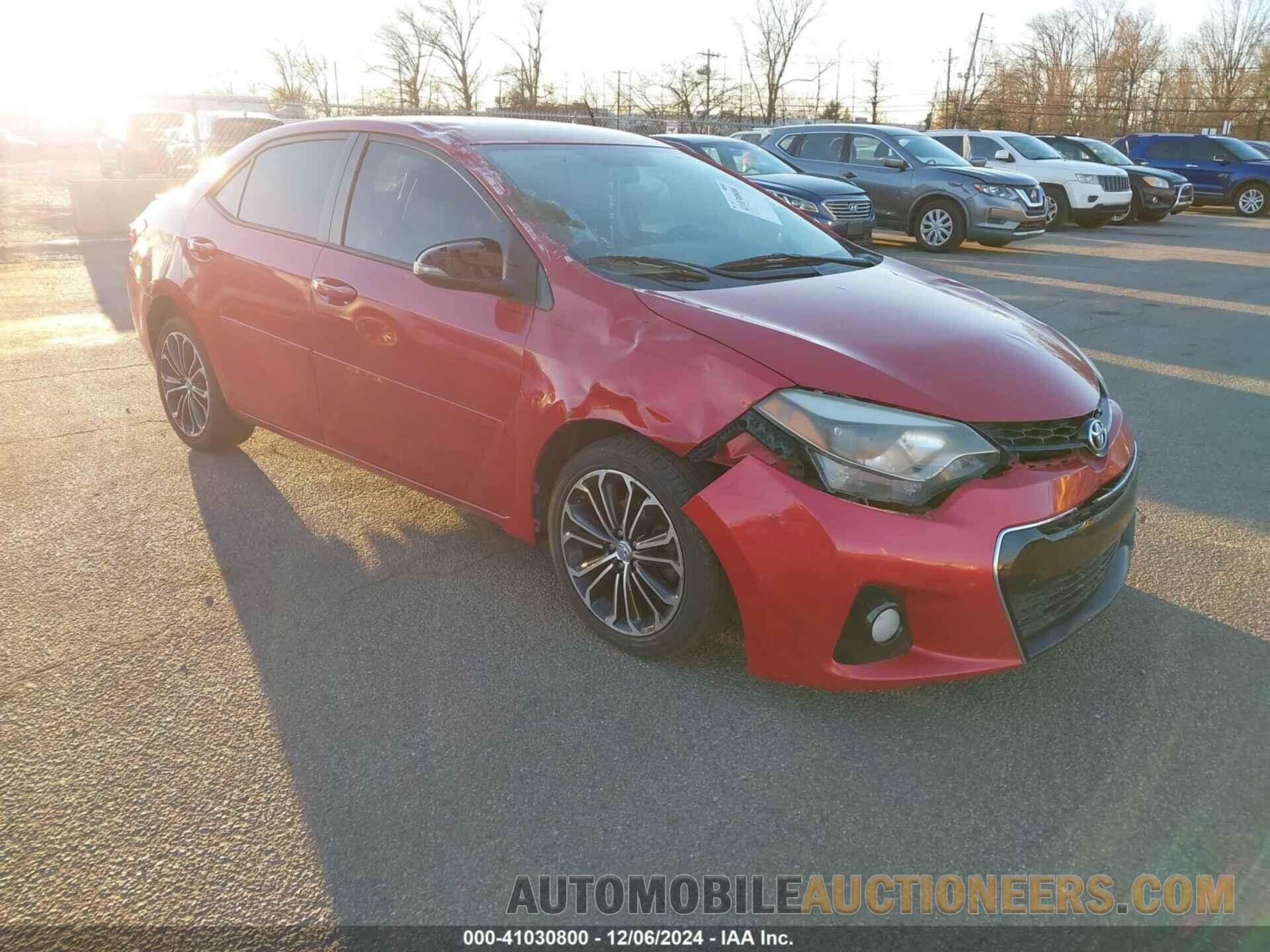 5YFBURHEXFP203087 TOYOTA COROLLA 2015