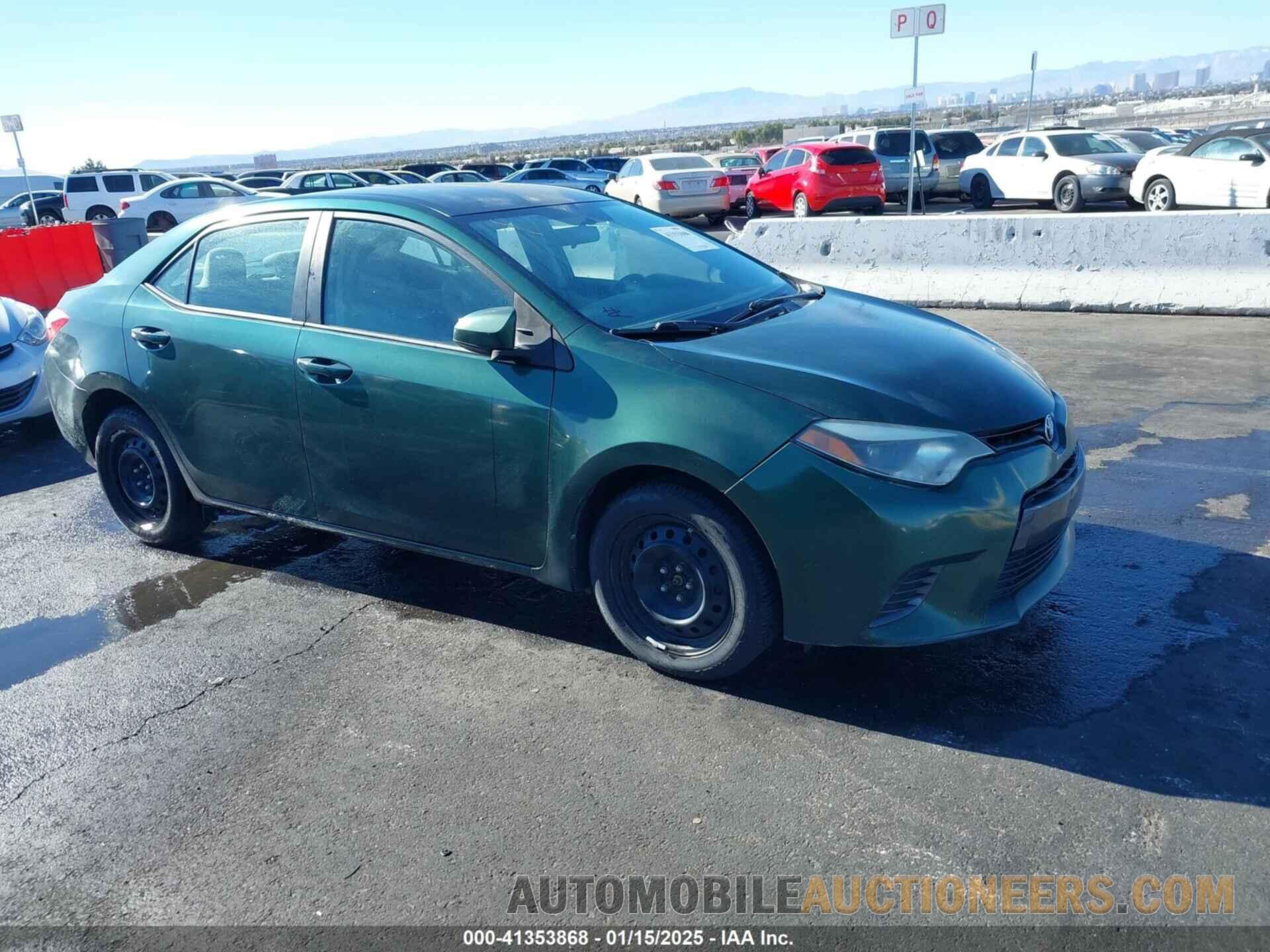 5YFBURHEXFP207964 TOYOTA COROLLA 2015