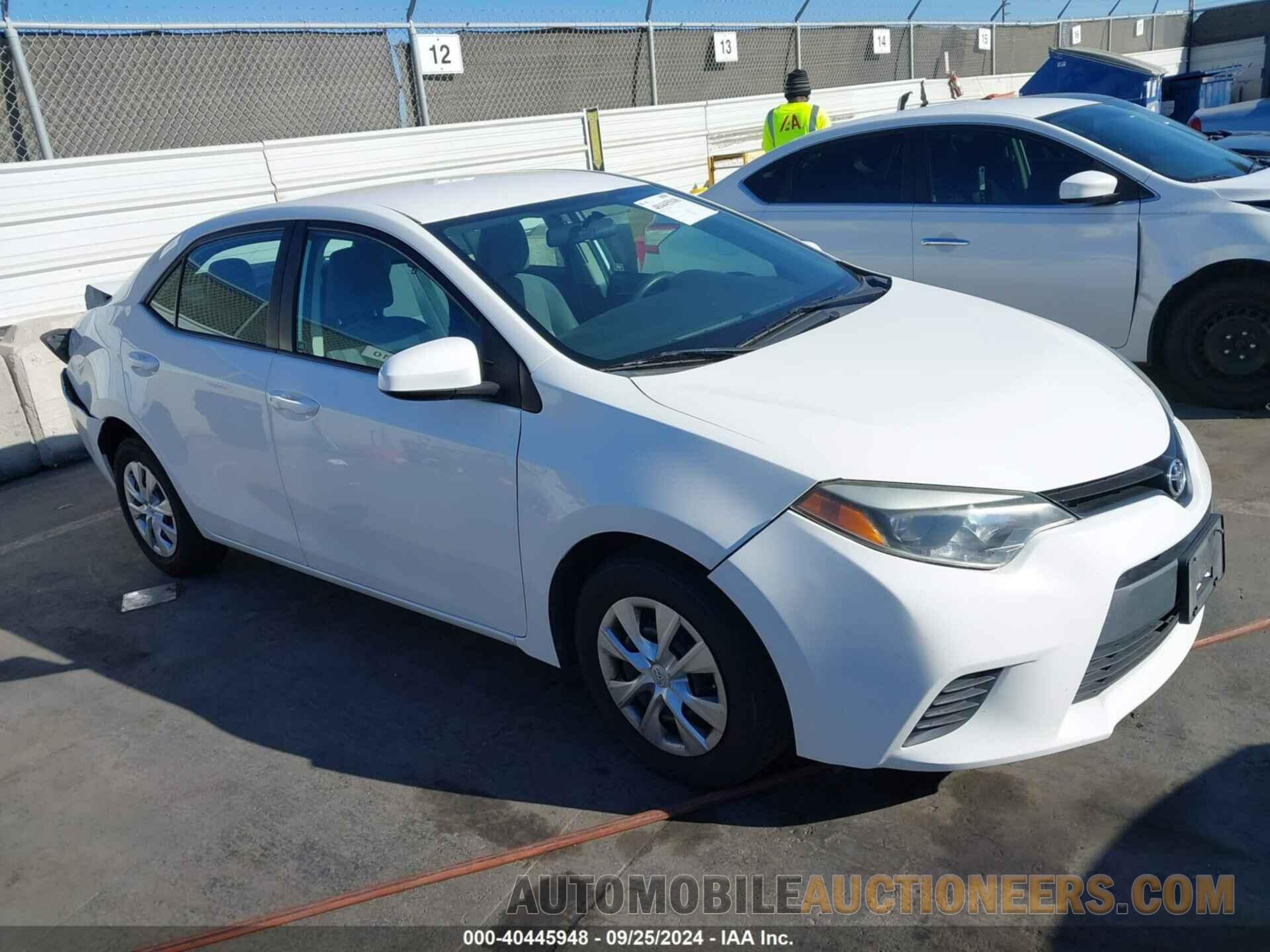 5YFBURHEXFP211562 TOYOTA COROLLA 2015