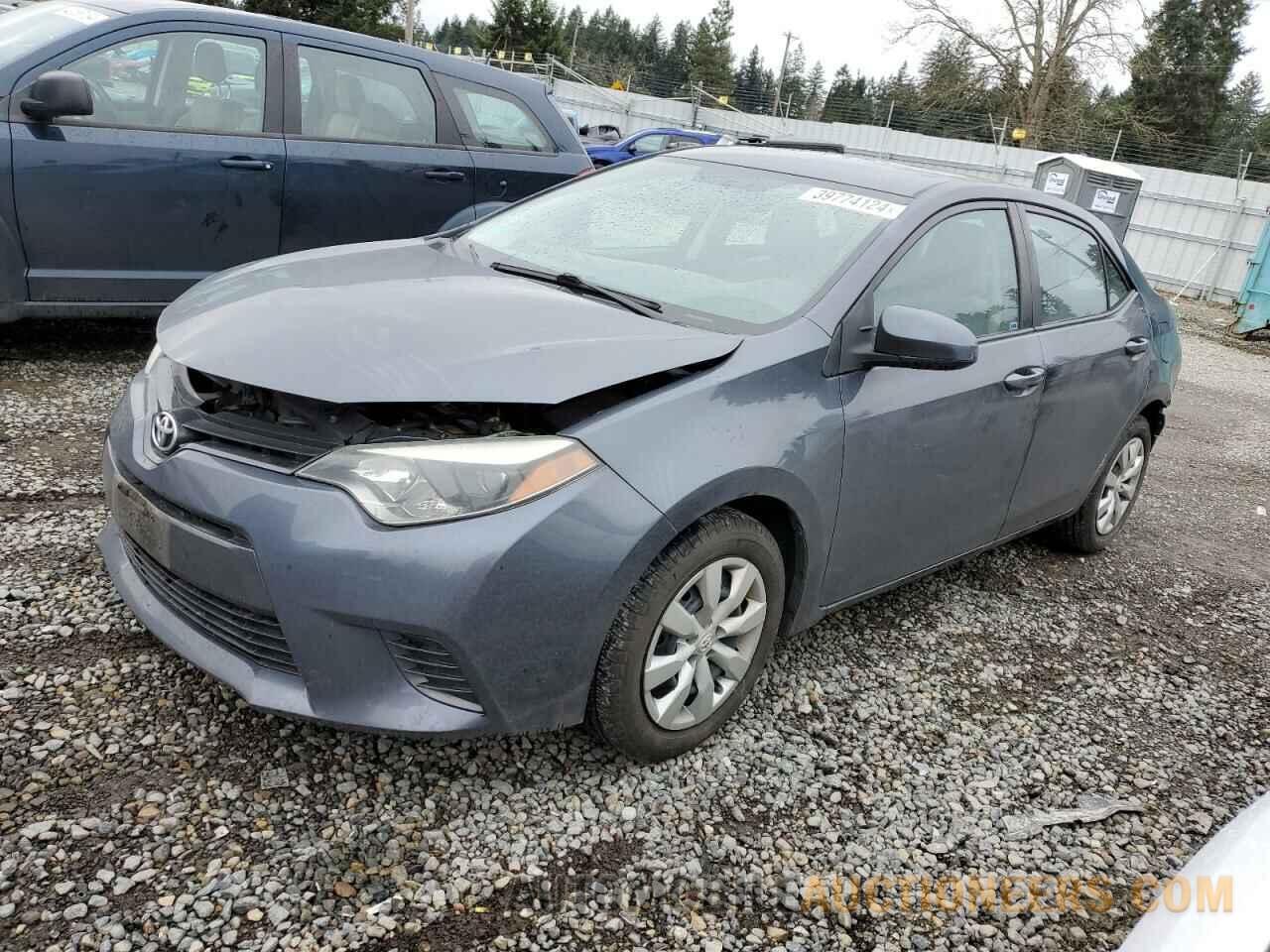 5YFBURHEXFP217409 TOYOTA COROLLA 2015