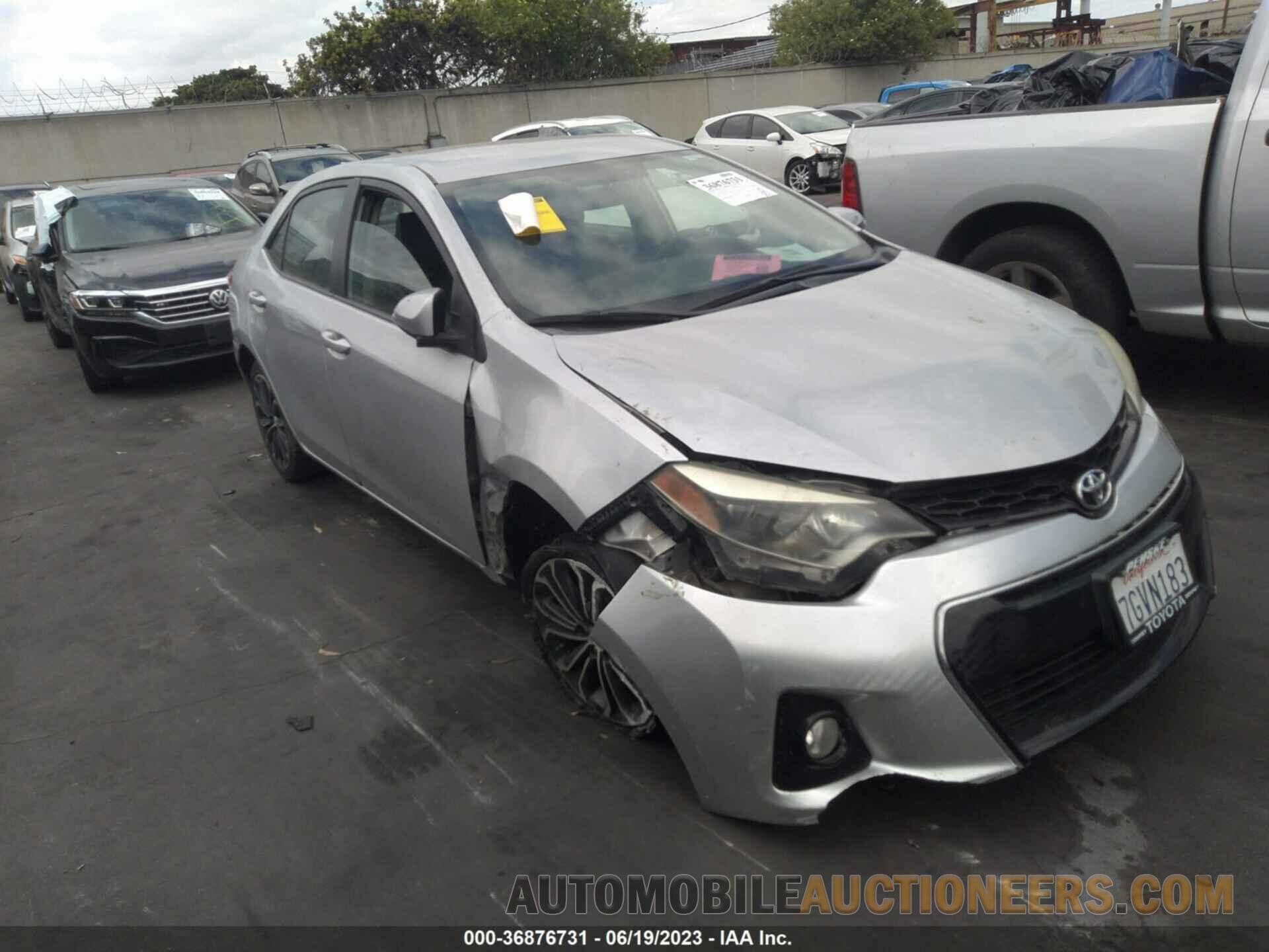 5YFBURHEXFP220147 TOYOTA COROLLA 2015