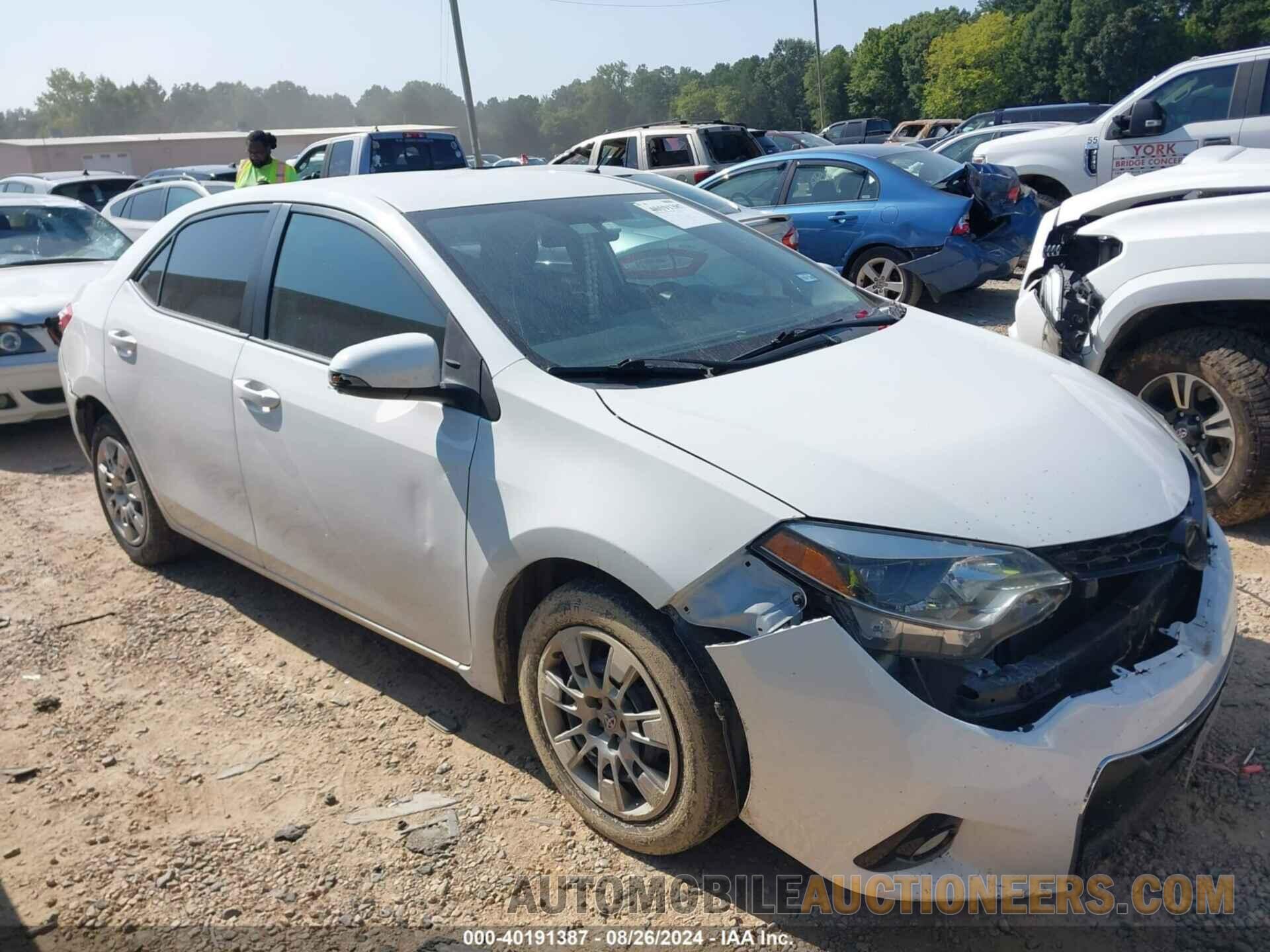 5YFBURHEXFP224764 TOYOTA COROLLA 2015