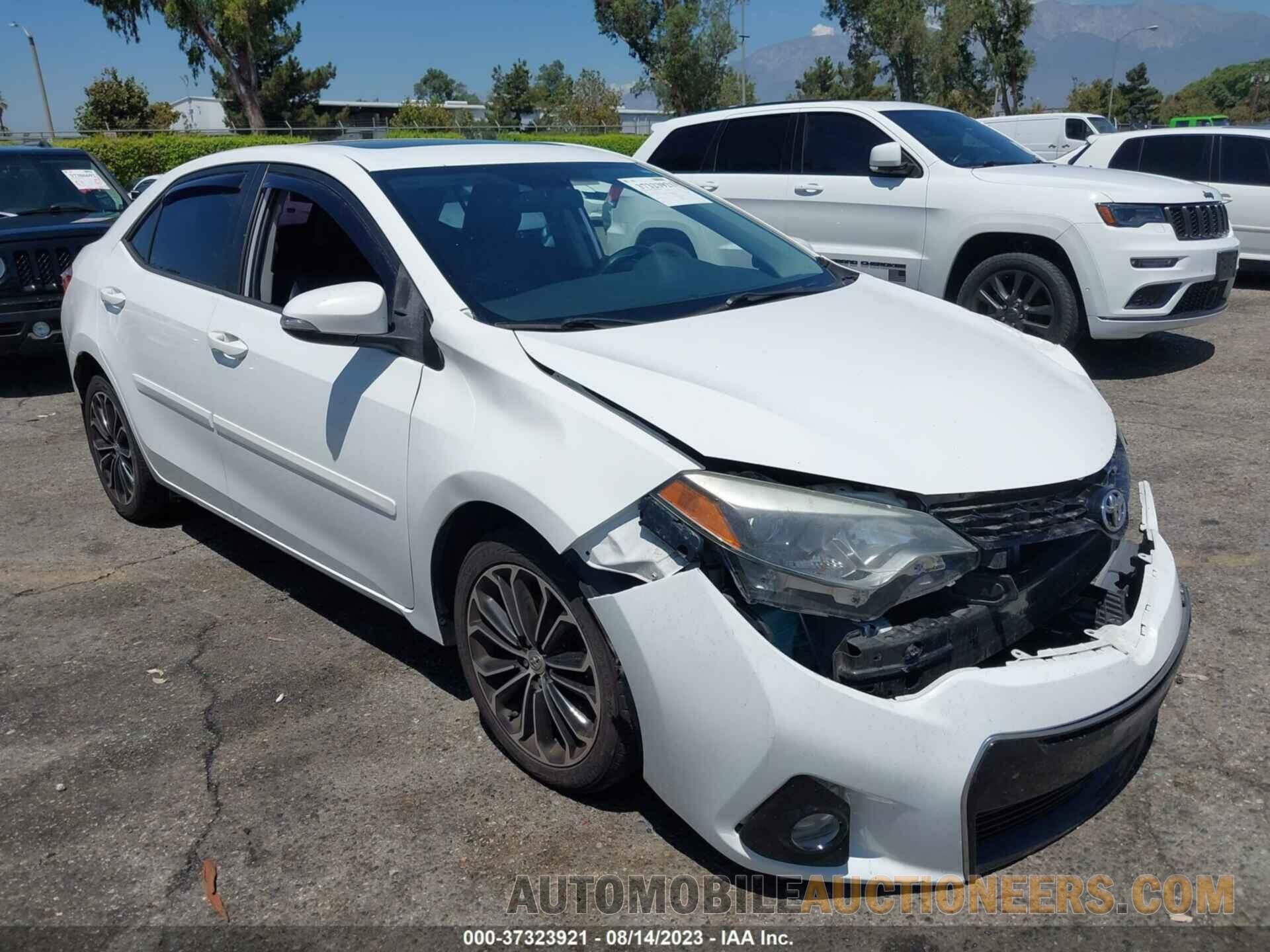 5YFBURHEXFP235621 TOYOTA COROLLA 2015