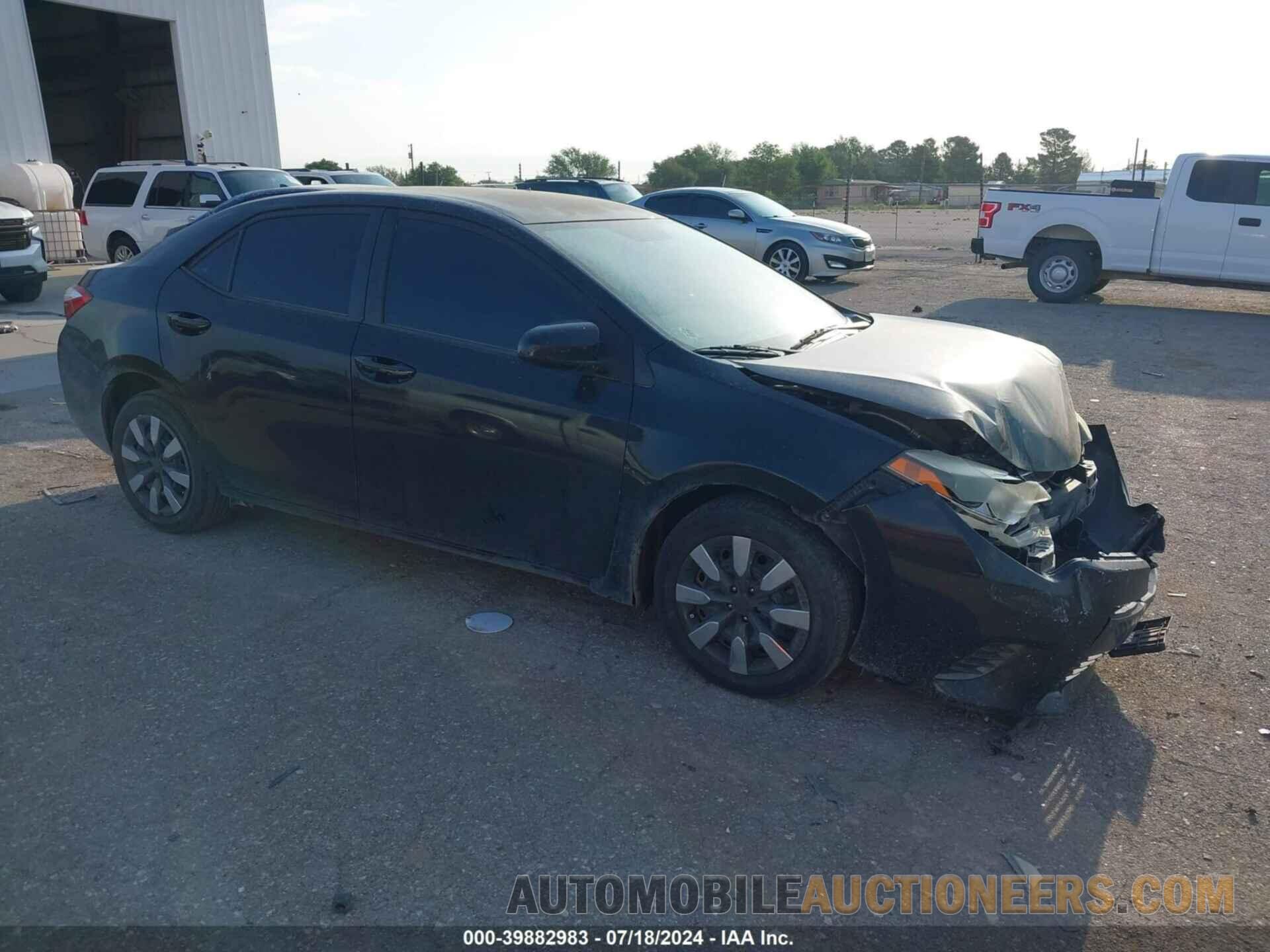 5YFBURHEXFP240849 TOYOTA COROLLA 2015