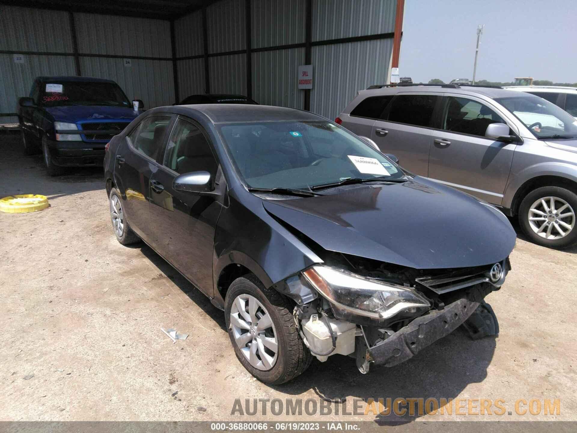 5YFBURHEXFP244206 TOYOTA COROLLA 2015