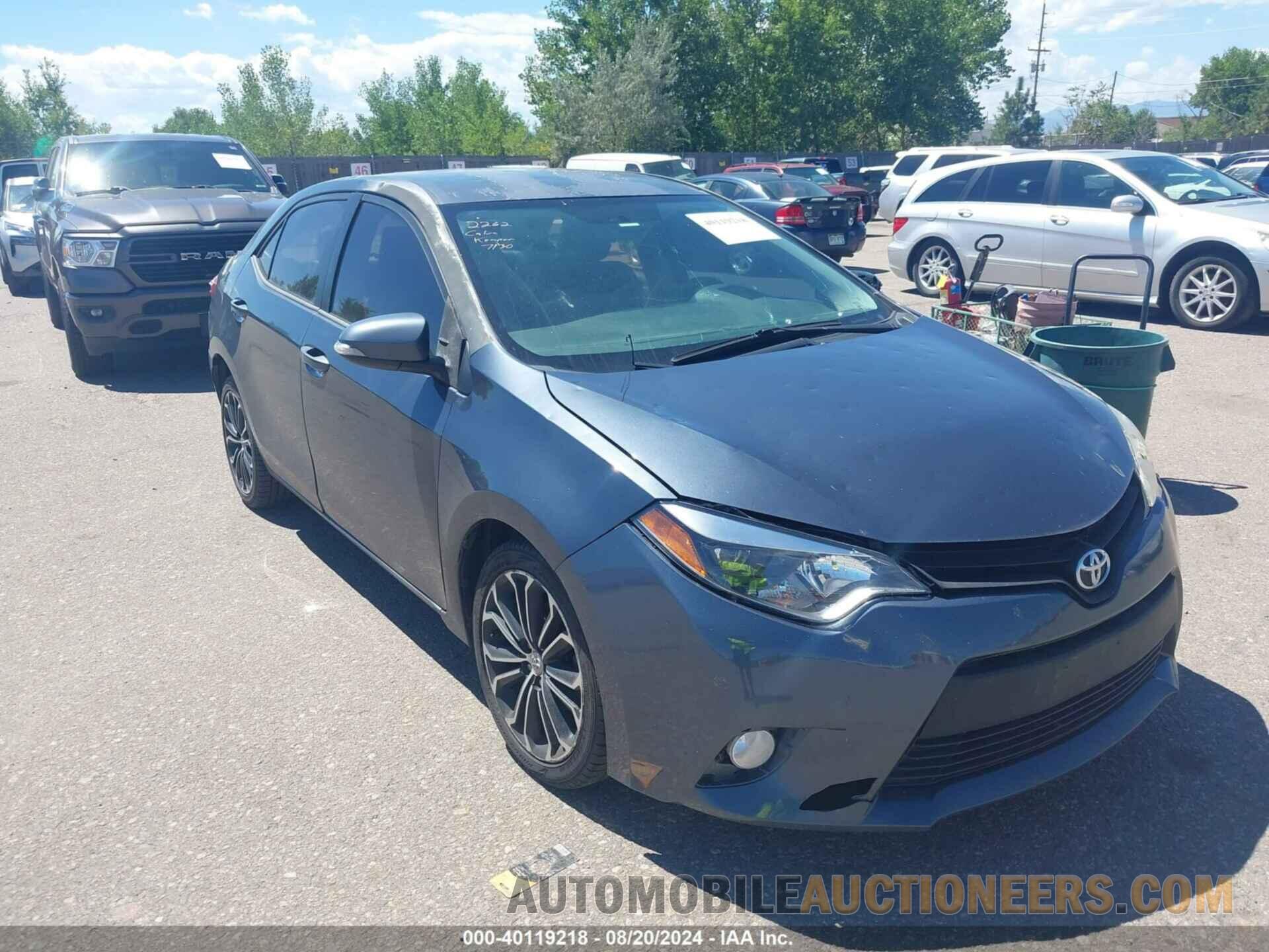 5YFBURHEXFP244223 TOYOTA COROLLA 2015