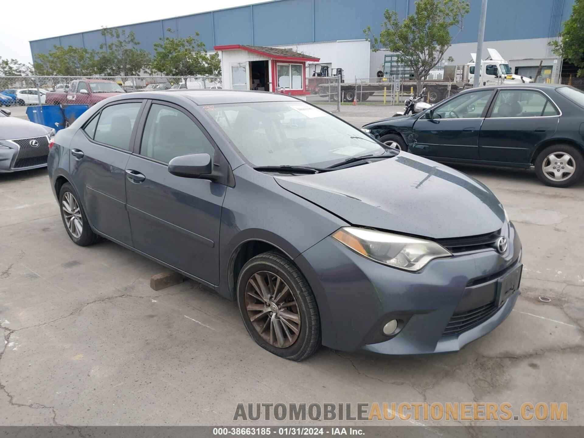 5YFBURHEXFP248854 TOYOTA COROLLA 2015