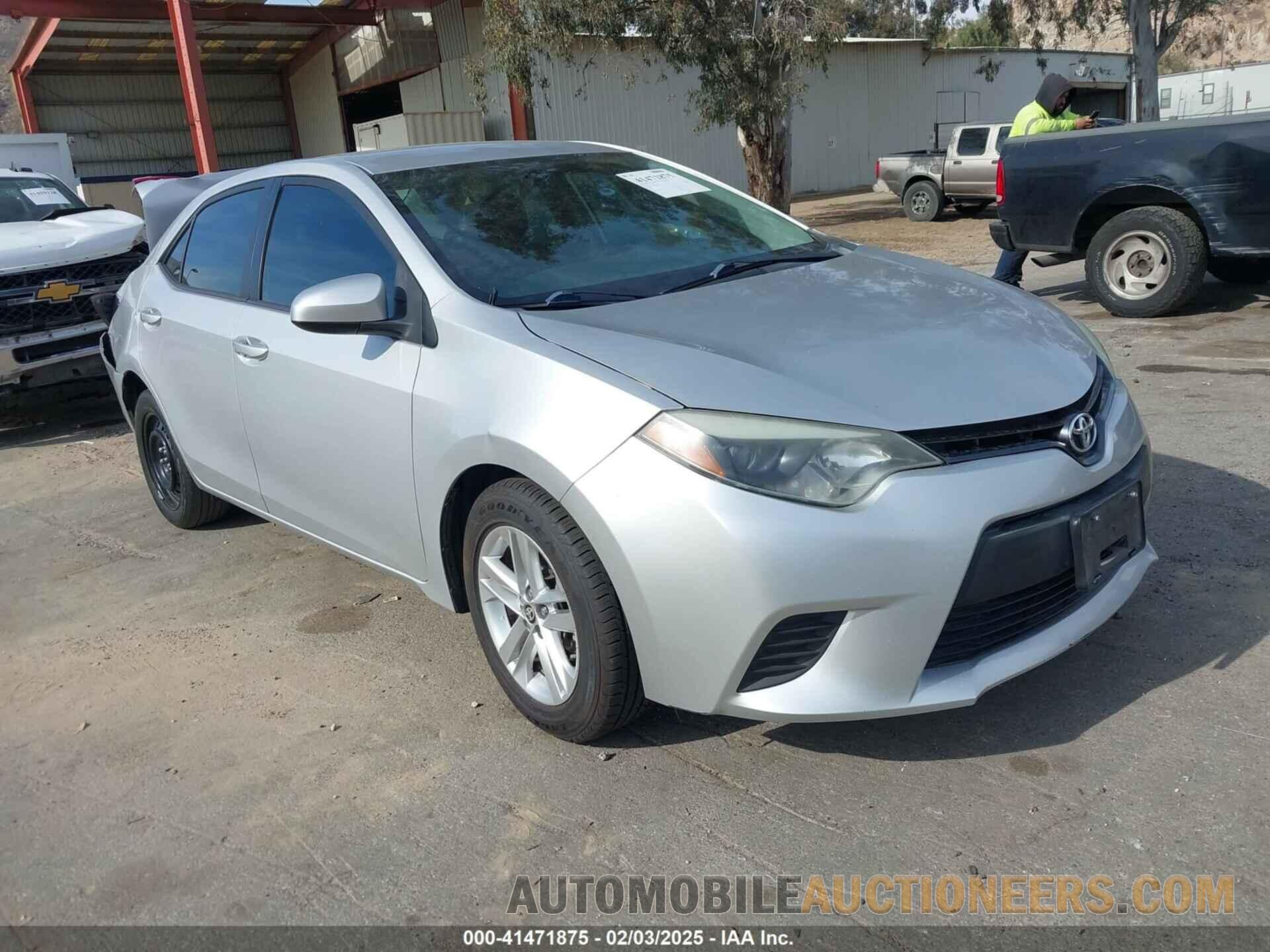 5YFBURHEXFP249602 TOYOTA COROLLA 2015