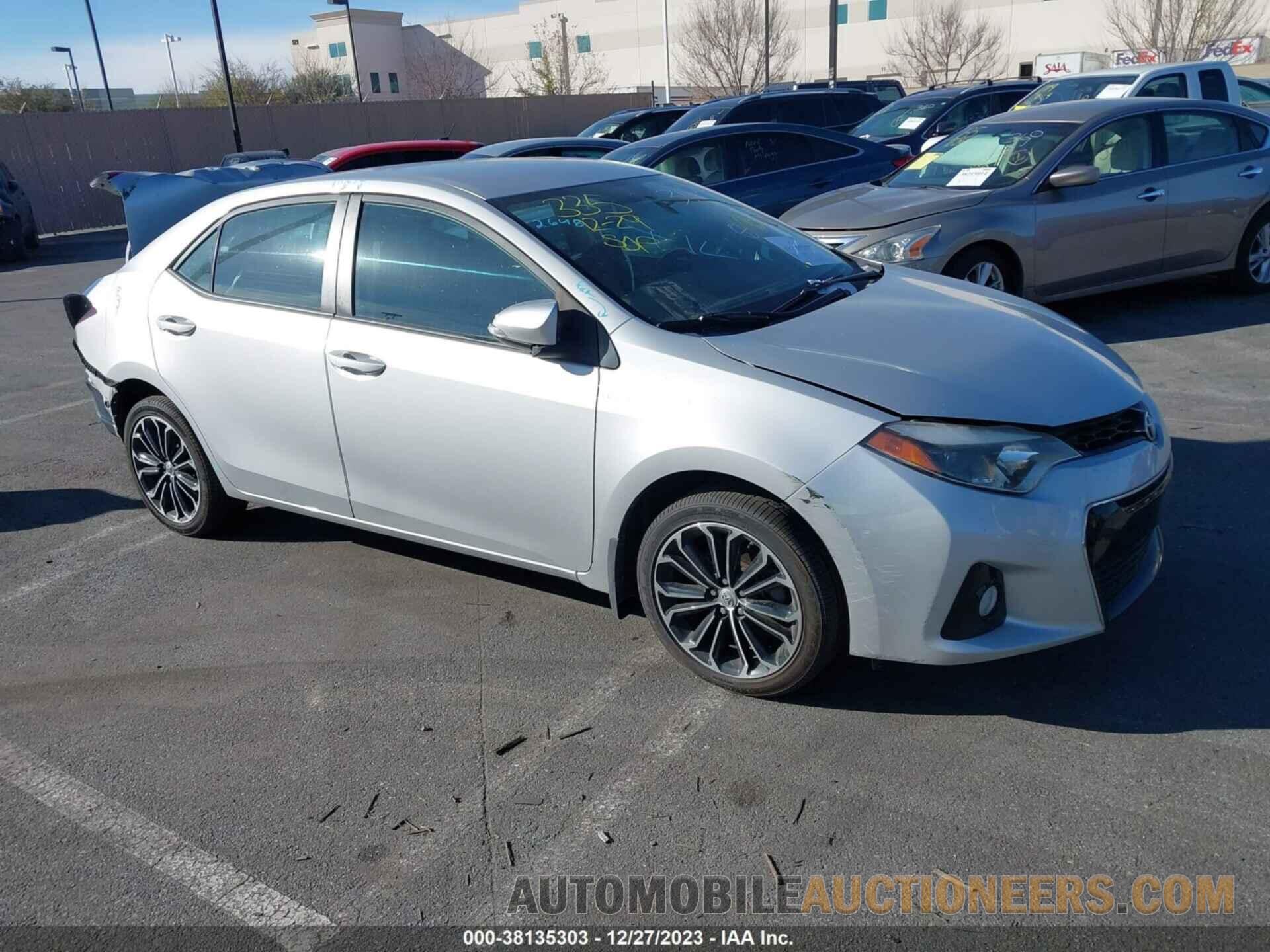 5YFBURHEXFP253410 TOYOTA COROLLA 2015