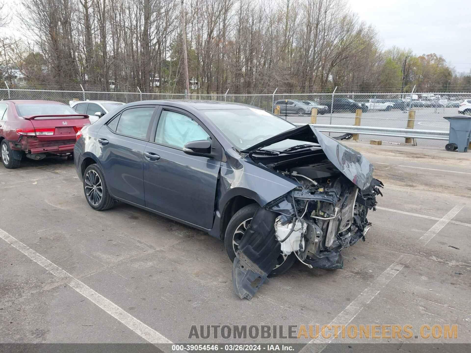 5YFBURHEXFP254833 TOYOTA COROLLA 2015