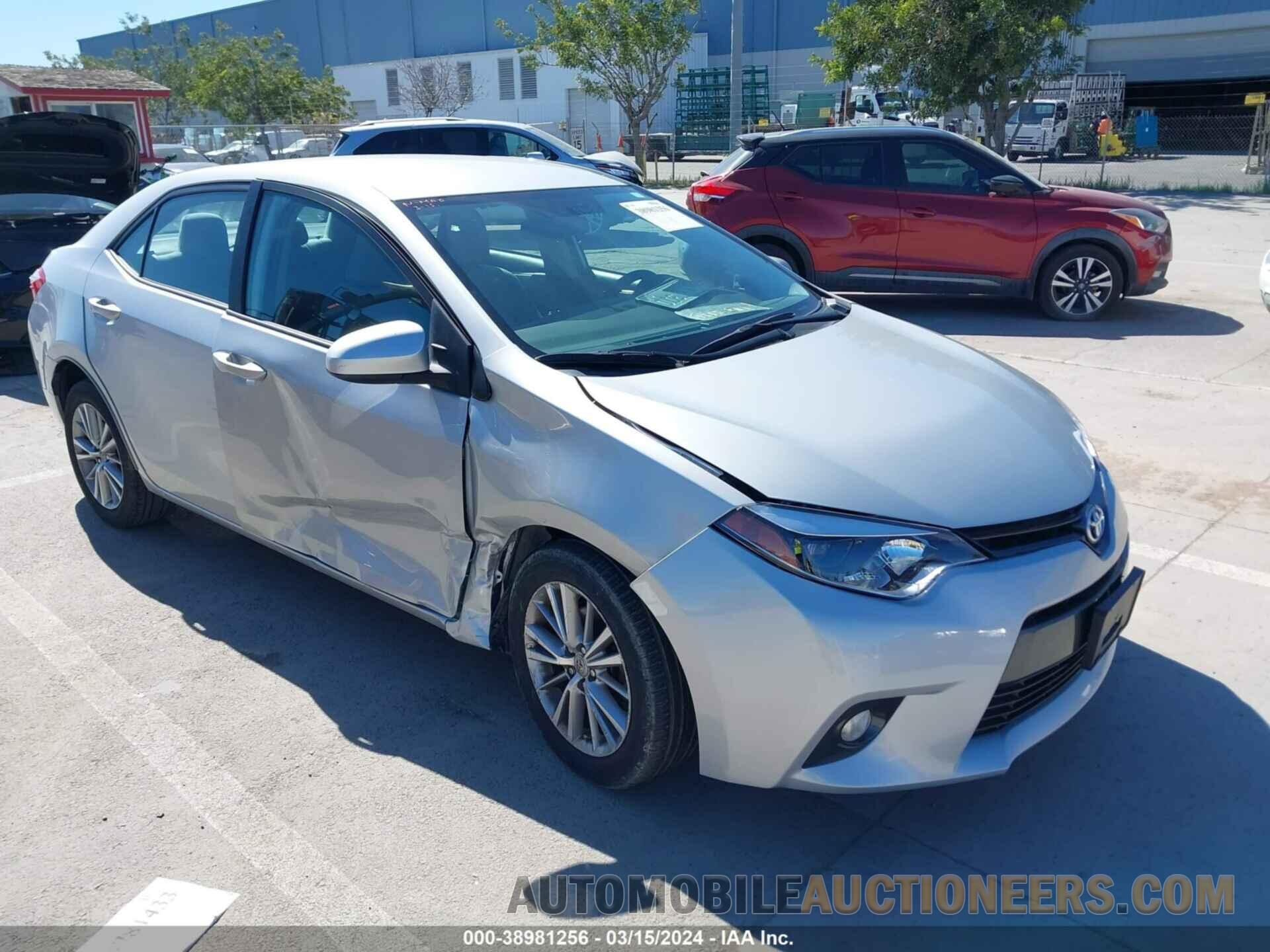 5YFBURHEXFP258543 TOYOTA COROLLA 2015