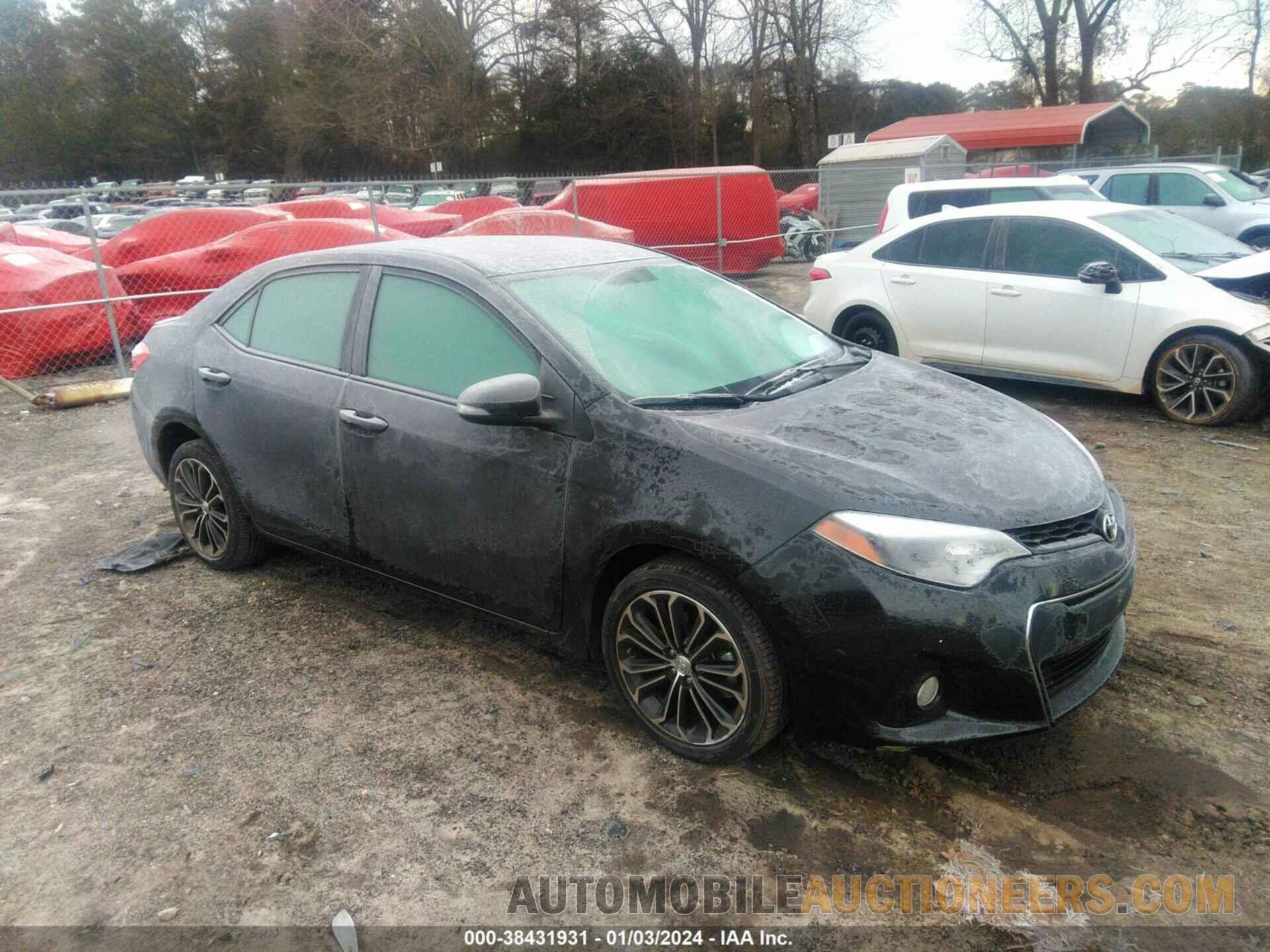 5YFBURHEXFP258848 TOYOTA COROLLA 2015