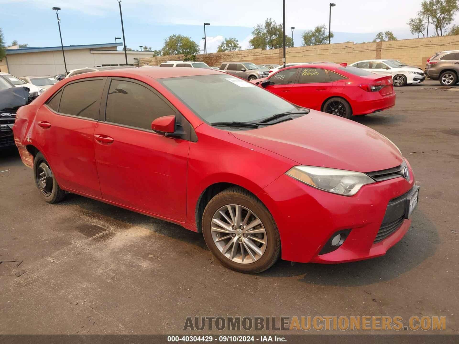 5YFBURHEXFP261233 TOYOTA COROLLA 2015