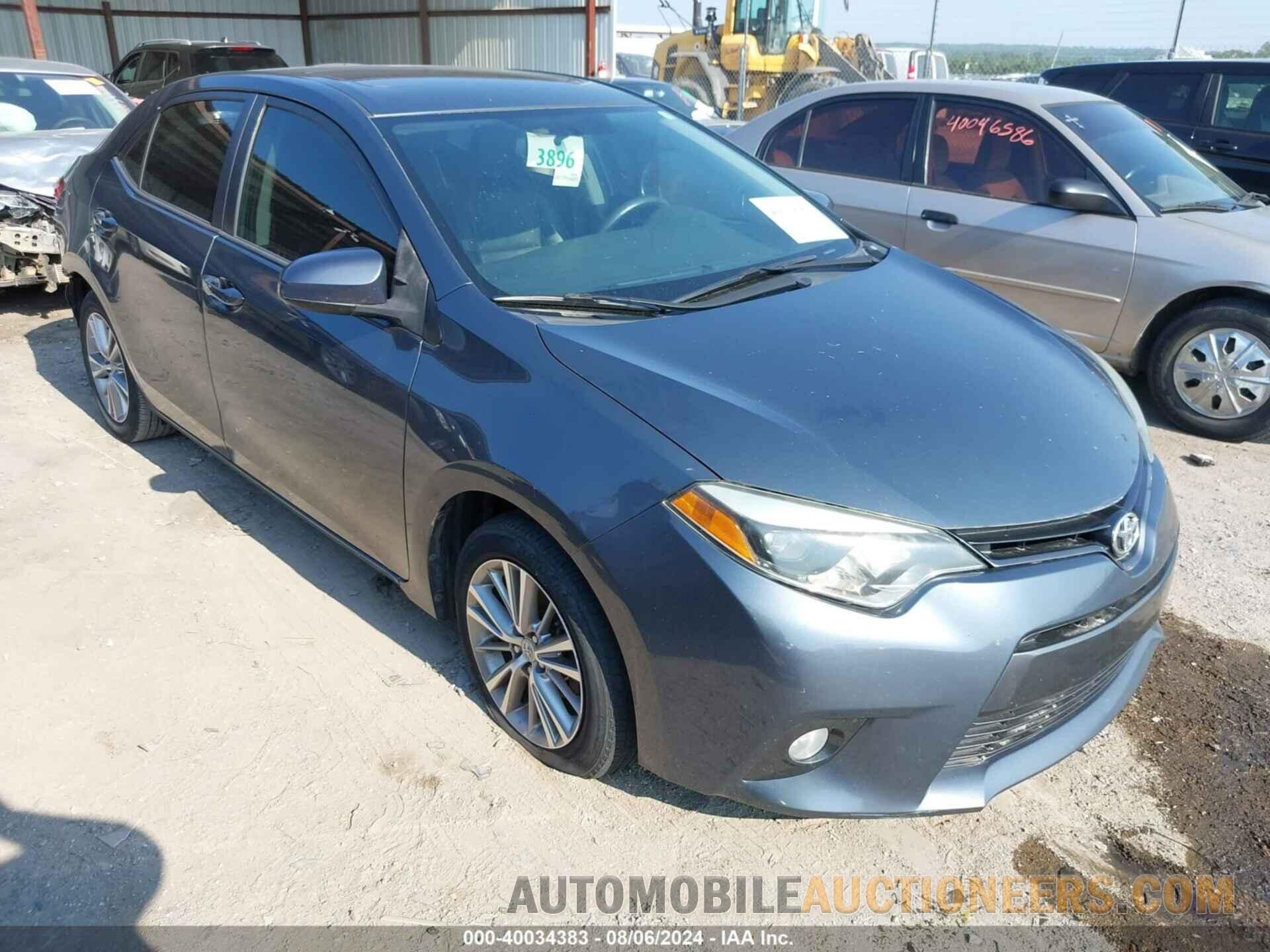 5YFBURHEXFP263452 TOYOTA COROLLA 2015