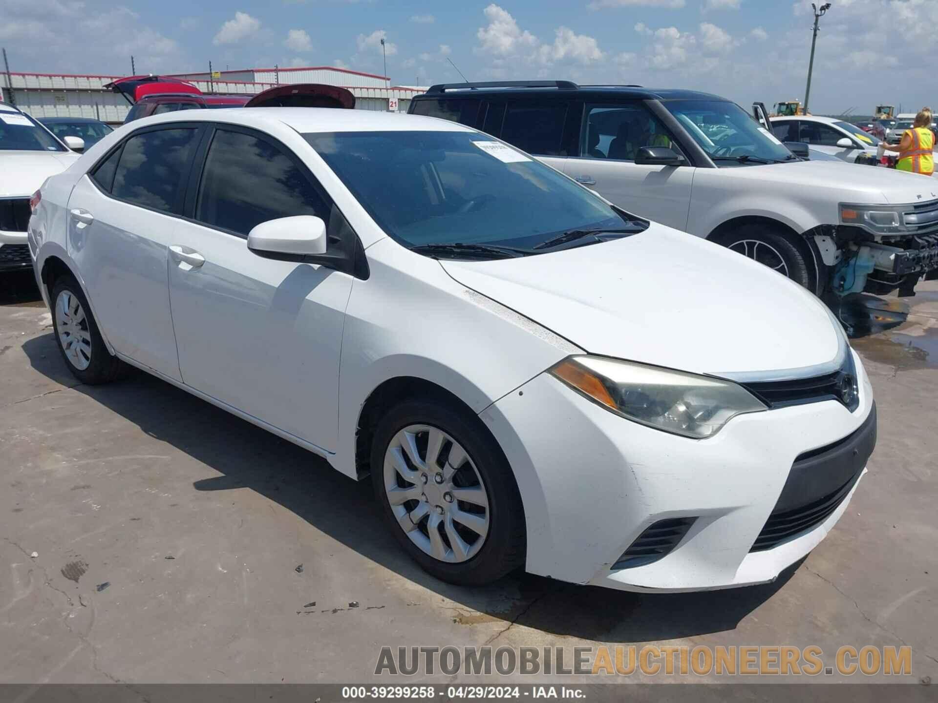 5YFBURHEXFP266593 TOYOTA COROLLA 2015