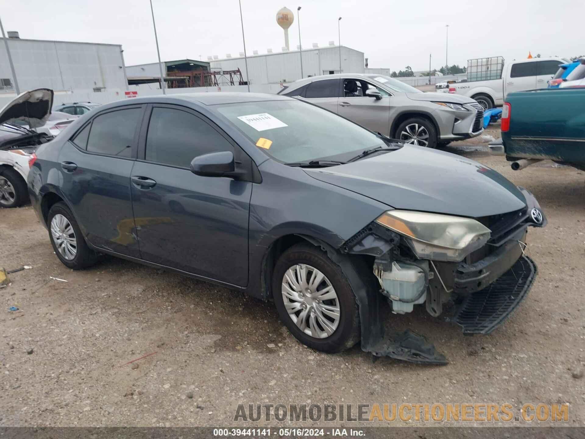 5YFBURHEXFP269185 TOYOTA COROLLA 2015