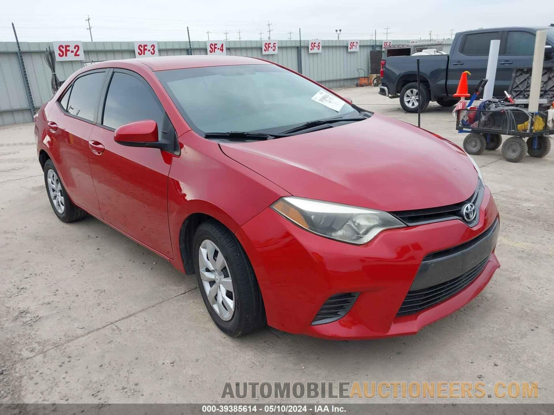 5YFBURHEXFP271678 TOYOTA COROLLA 2015