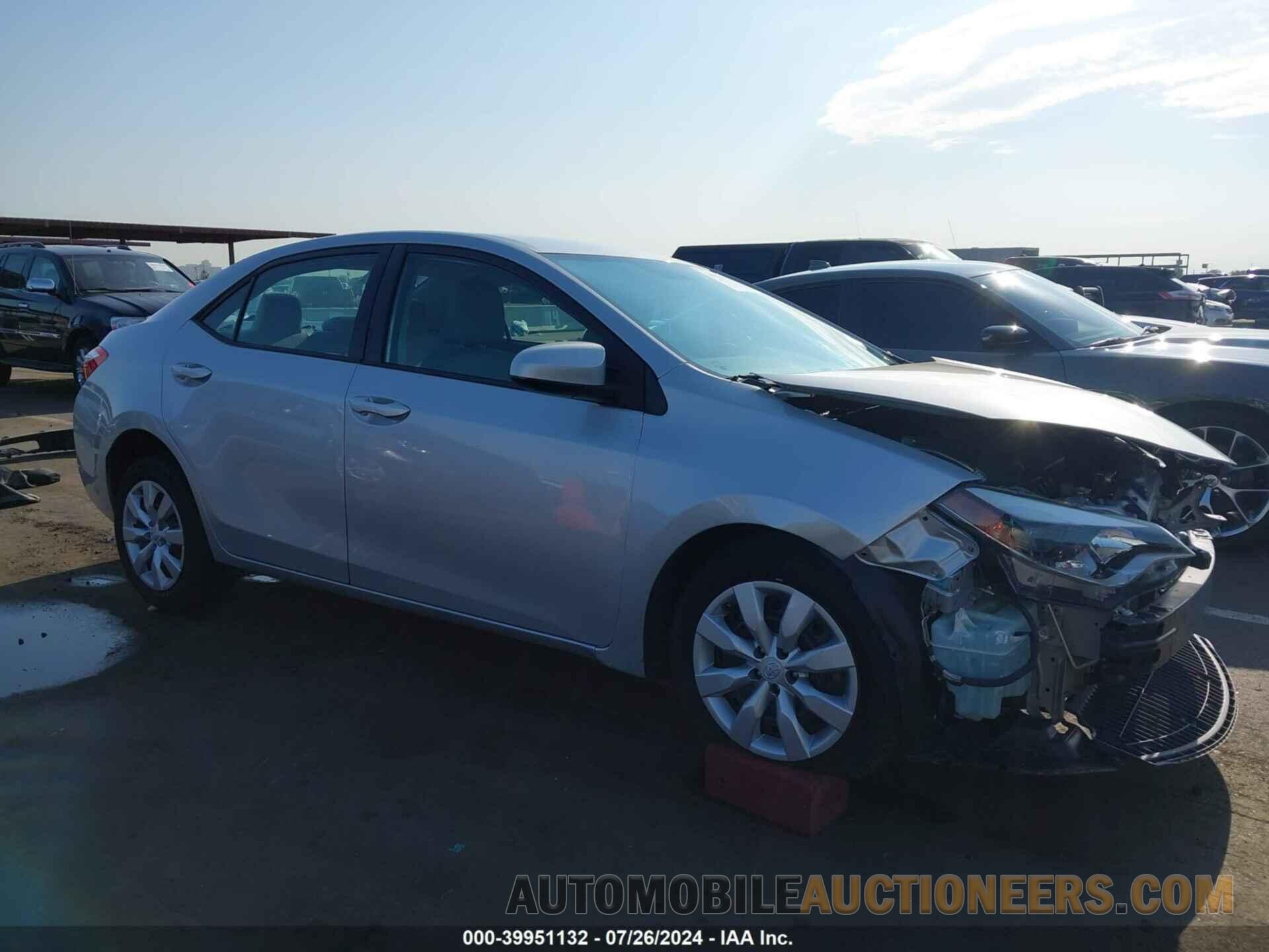 5YFBURHEXFP277965 TOYOTA COROLLA 2015