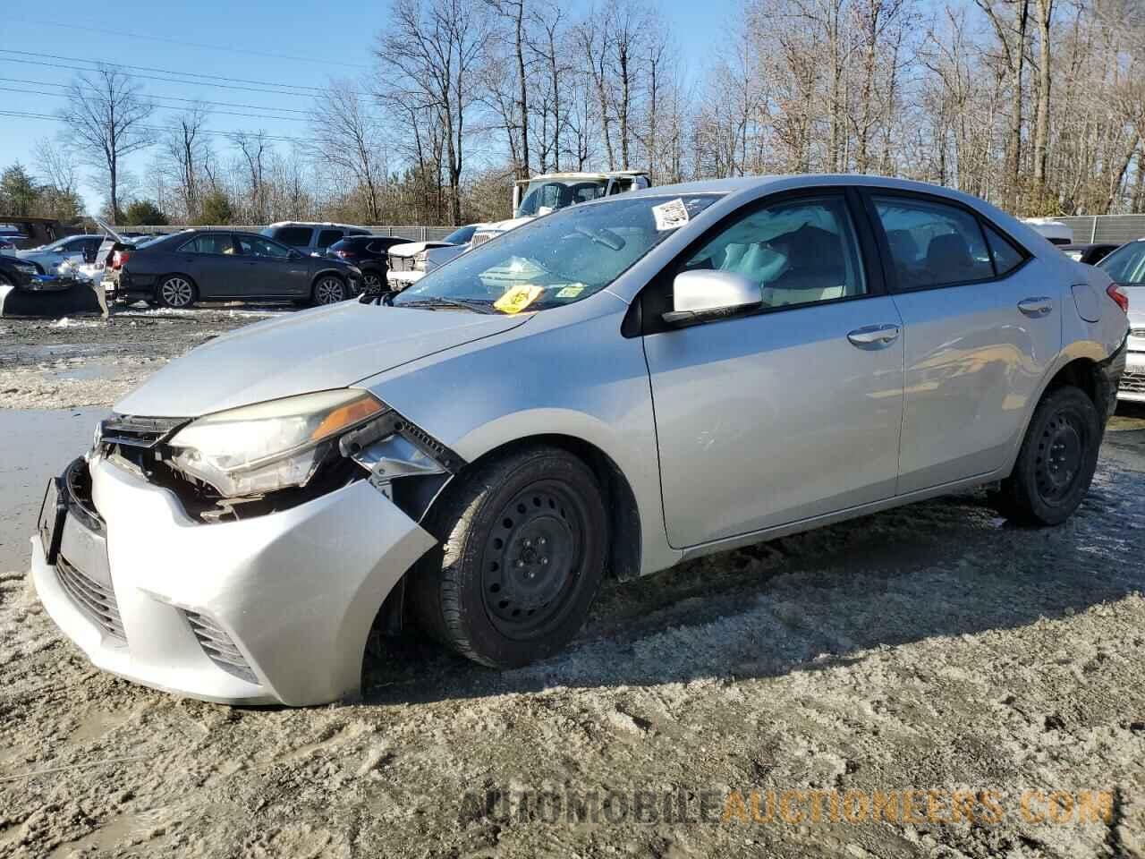 5YFBURHEXFP287668 TOYOTA COROLLA 2015