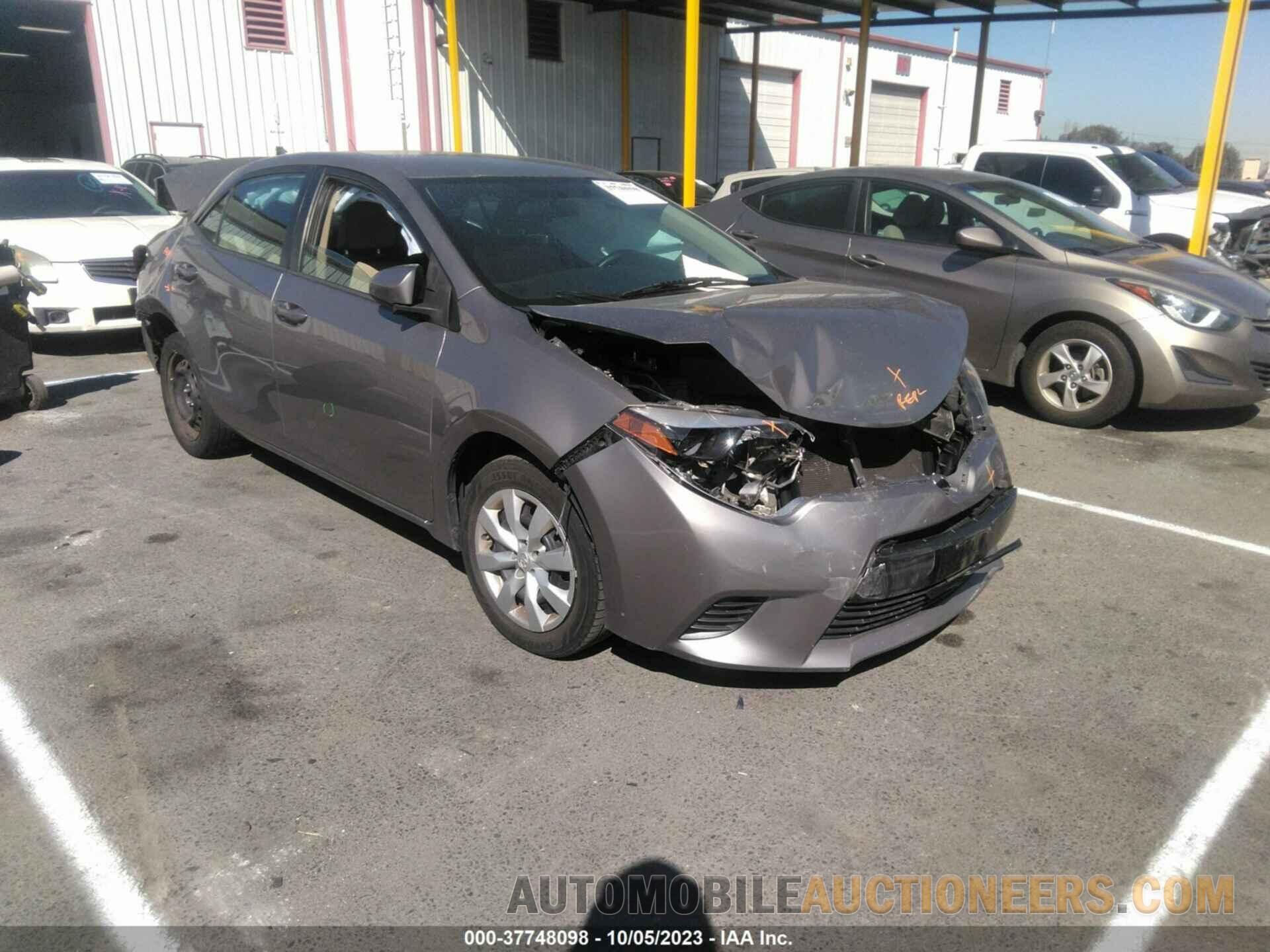 5YFBURHEXFP291901 TOYOTA COROLLA 2015