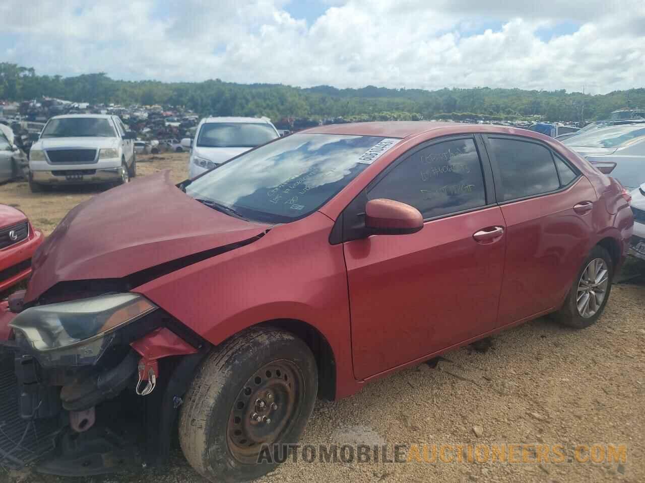 5YFBURHEXFP293275 TOYOTA COROLLA 2015