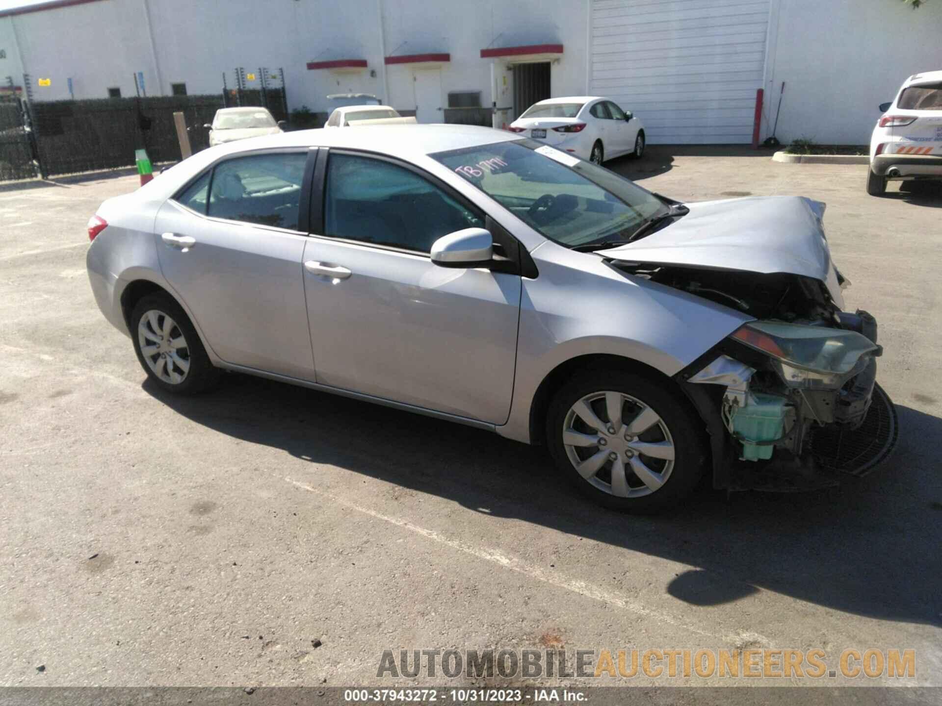 5YFBURHEXFP294278 TOYOTA COROLLA 2015