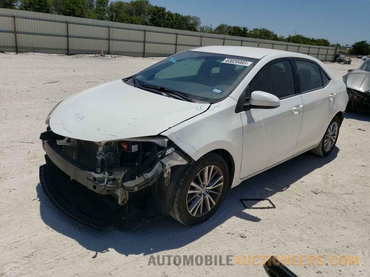 5YFBURHEXFP295219 TOYOTA COROLLA 2015