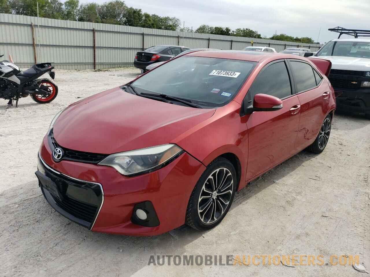 5YFBURHEXFP296659 TOYOTA COROLLA 2015