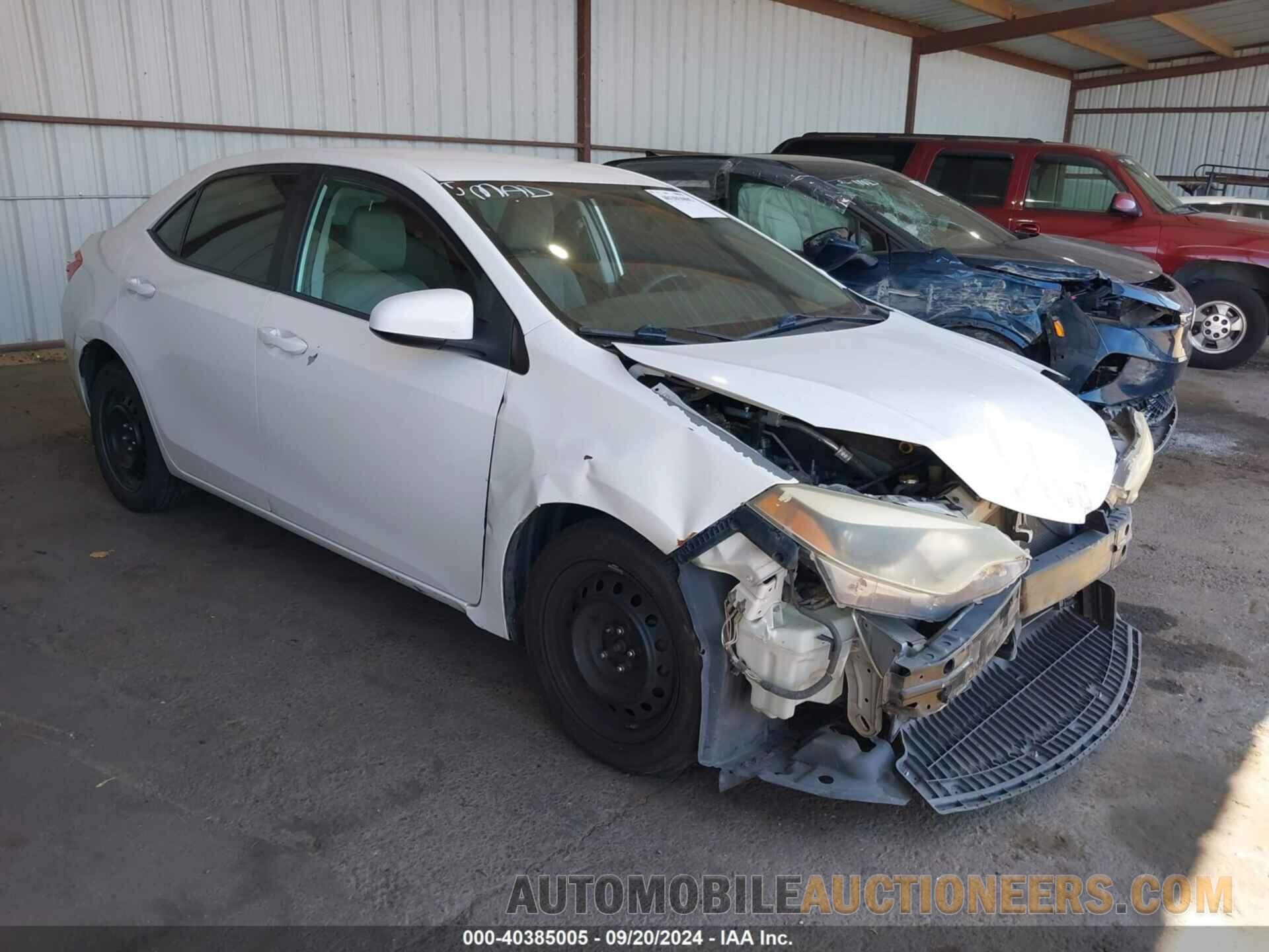 5YFBURHEXFP298749 TOYOTA COROLLA 2015