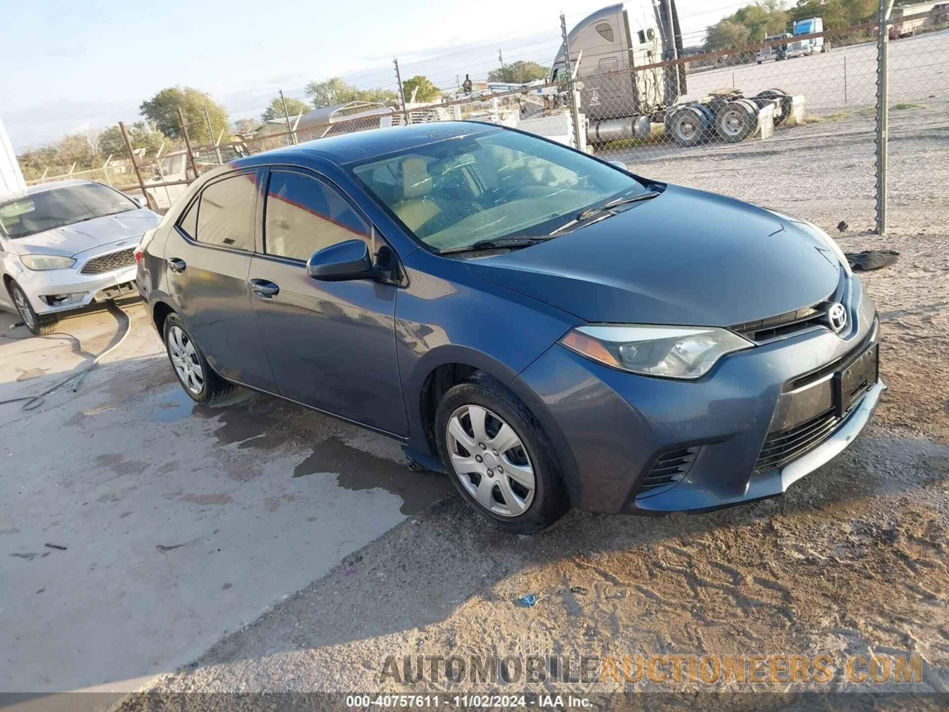 5YFBURHEXFP300385 TOYOTA COROLLA 2015