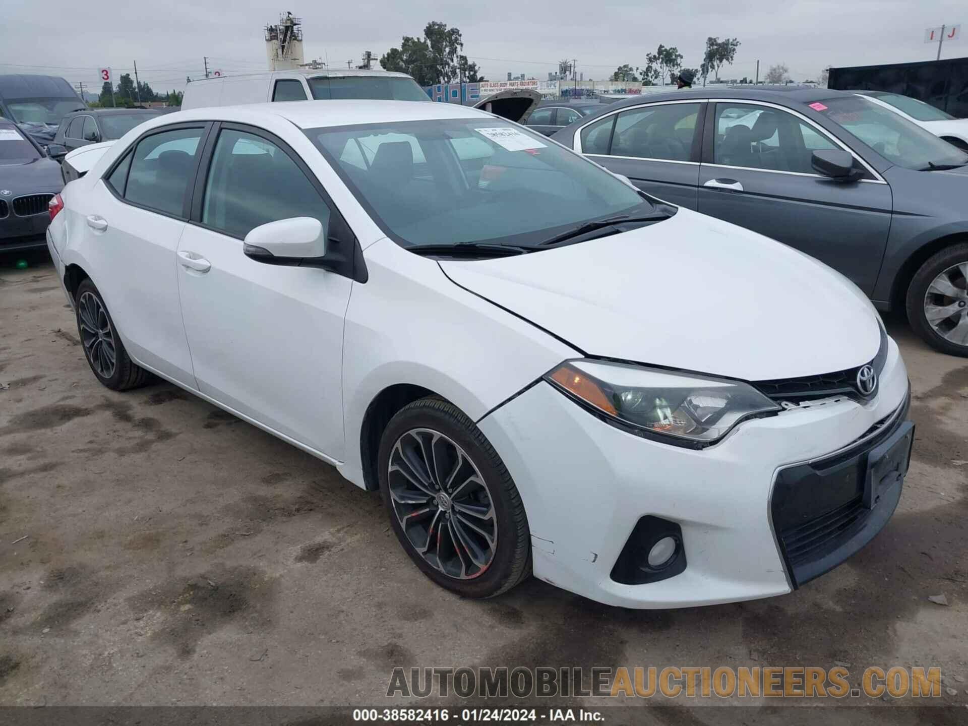 5YFBURHEXFP300614 TOYOTA COROLLA 2015