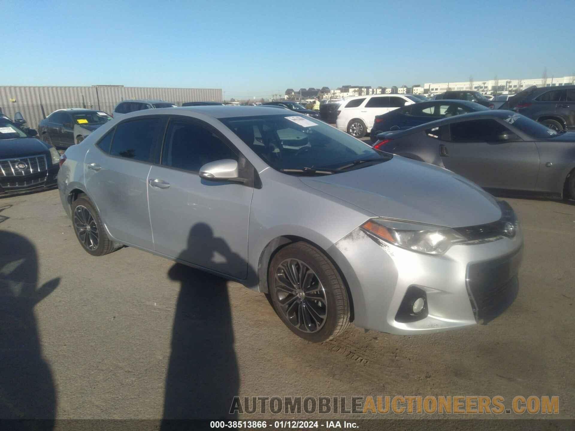 5YFBURHEXFP301410 TOYOTA COROLLA 2015