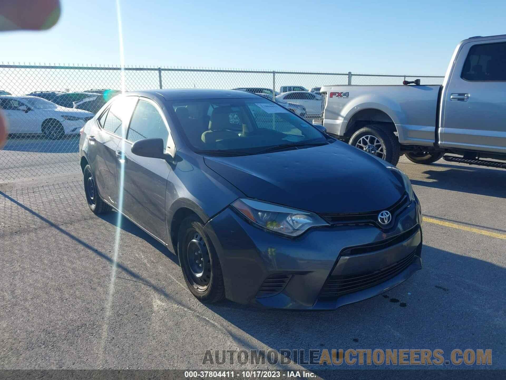 5YFBURHEXFP301889 TOYOTA COROLLA 2015