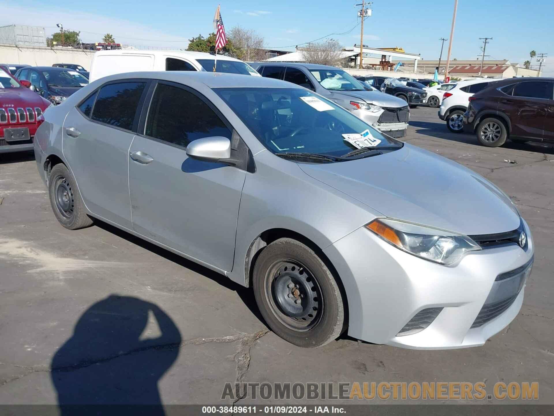 5YFBURHEXFP303528 TOYOTA COROLLA 2015