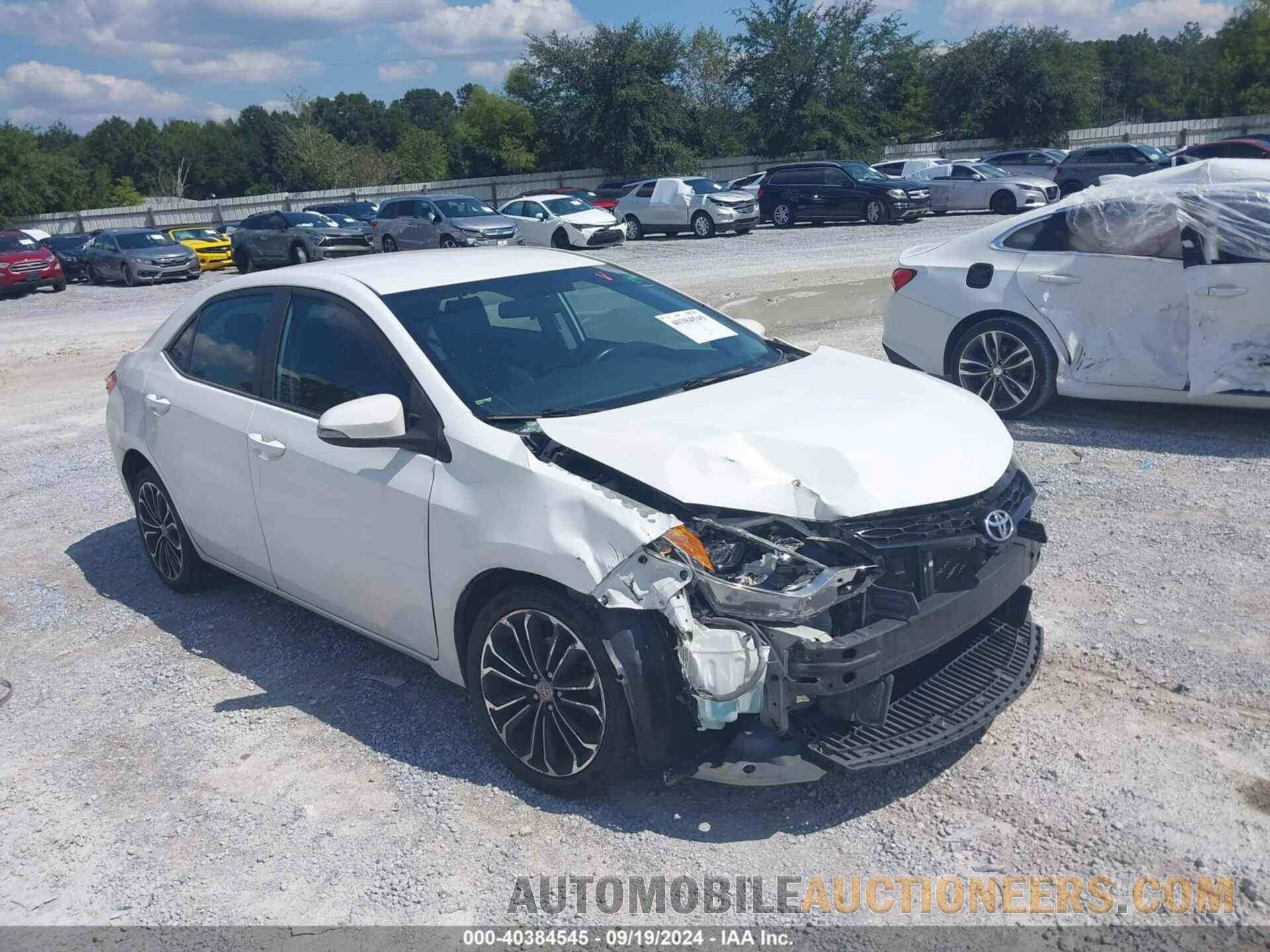 5YFBURHEXFP305859 TOYOTA COROLLA 2015