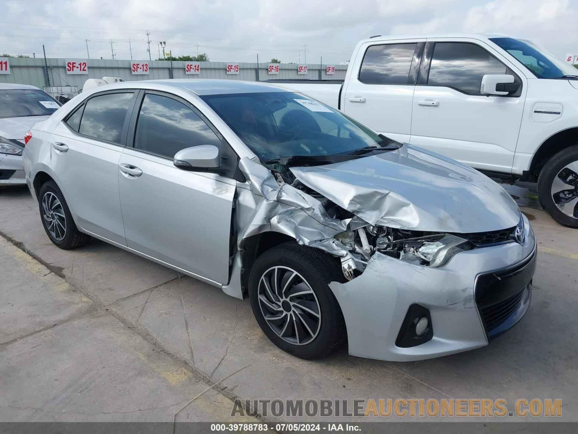 5YFBURHEXFP307241 TOYOTA COROLLA 2015